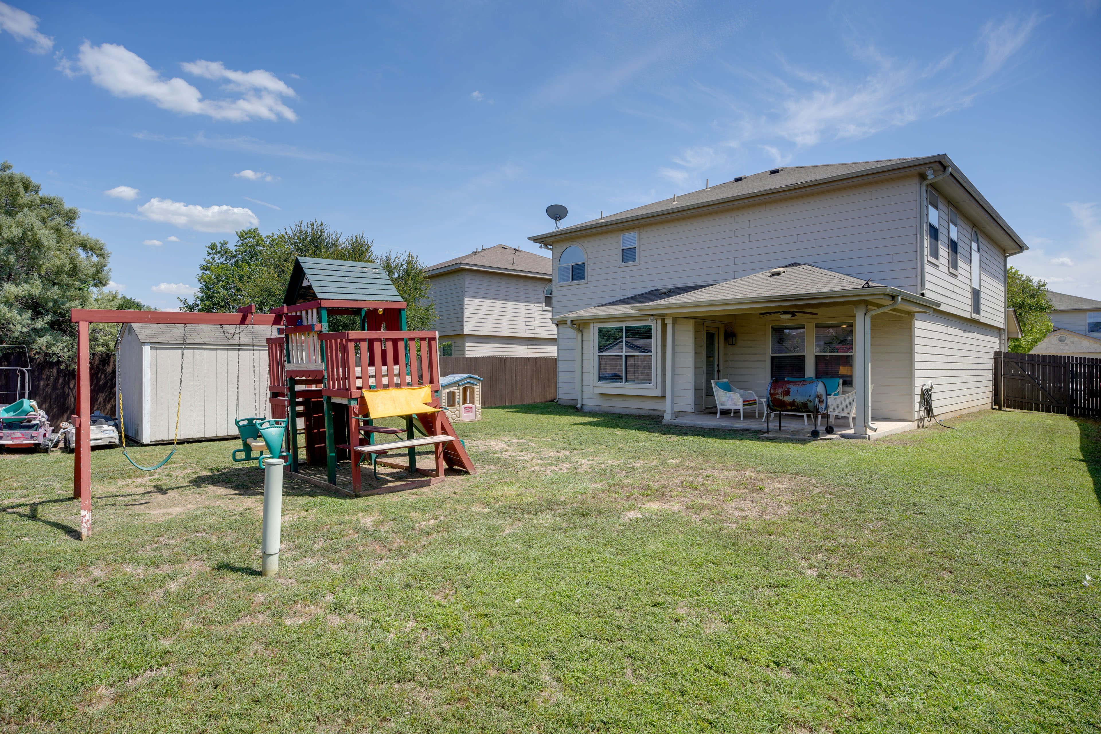 Fenced-In Yard | Playground