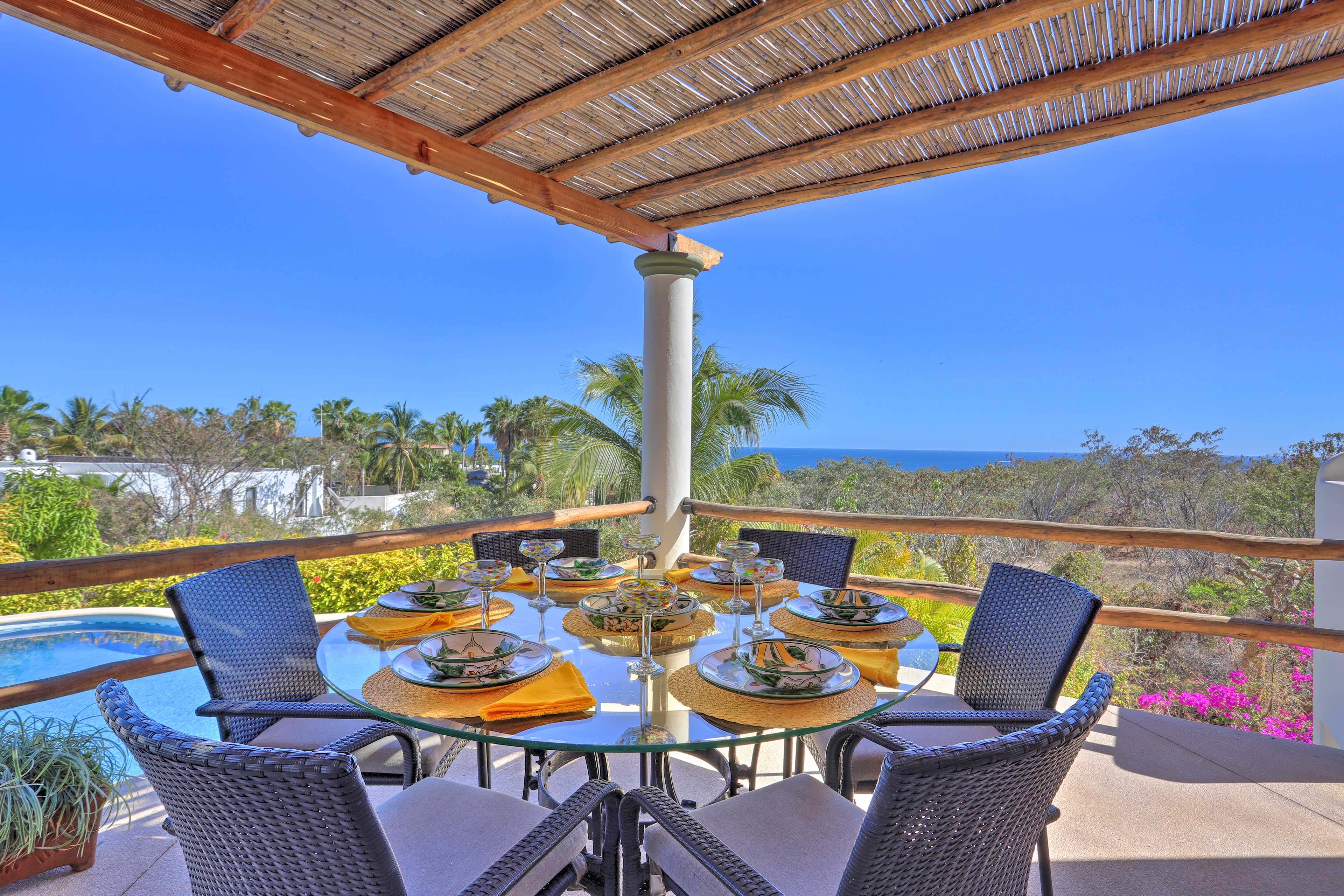 Private Patio w/ Ocean Views