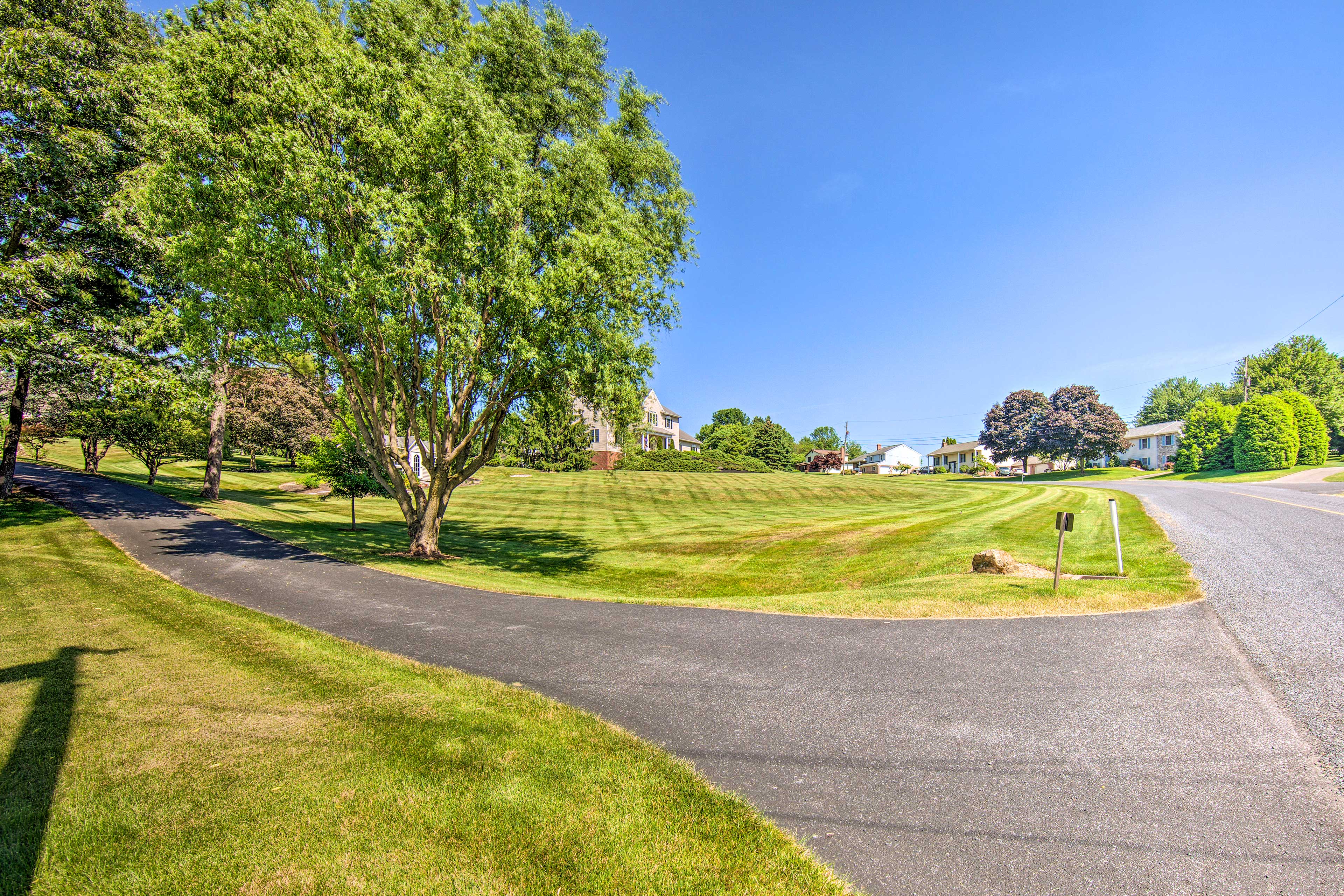 Driveway to Property