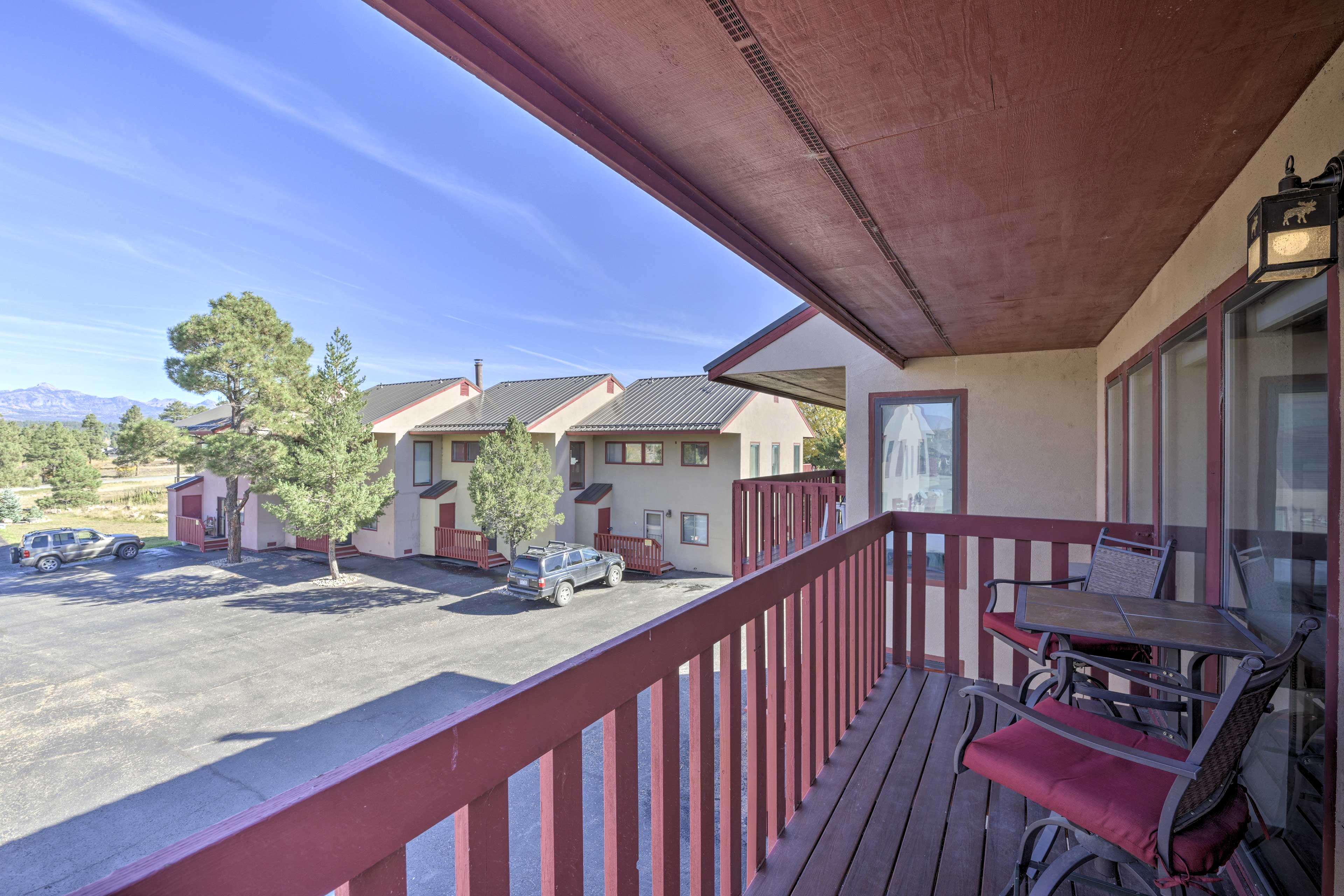 Front Balcony | Natural Forest Views