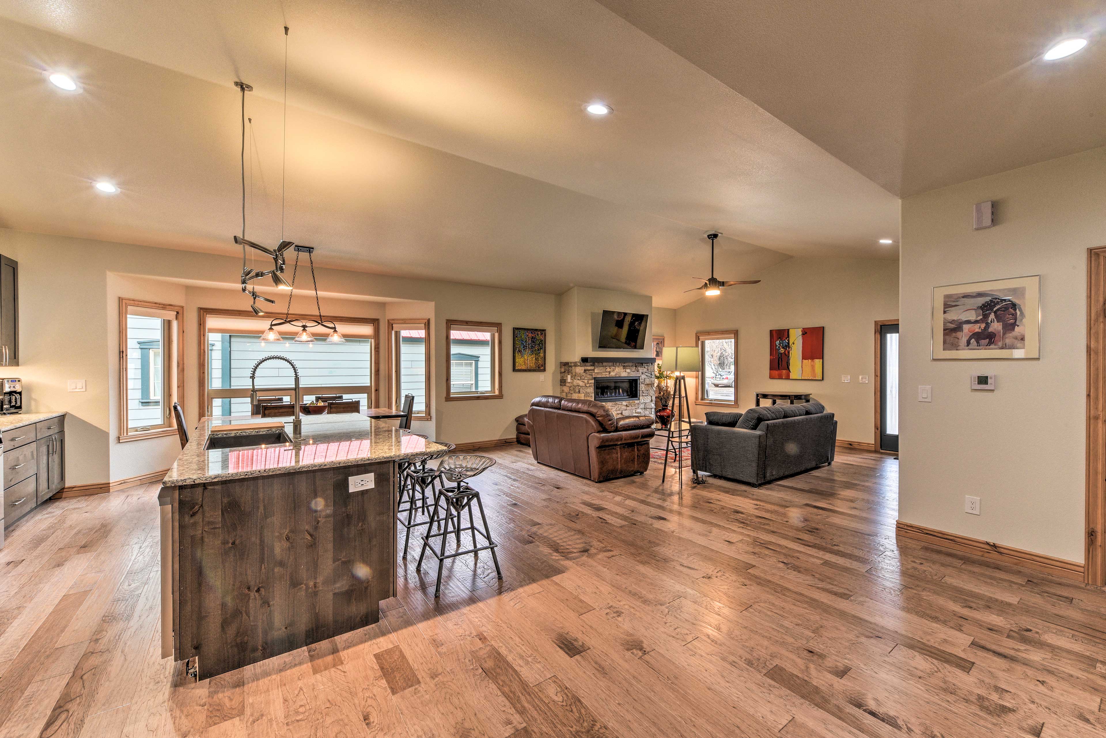 You'll quickly fall in love with this open-concept home!