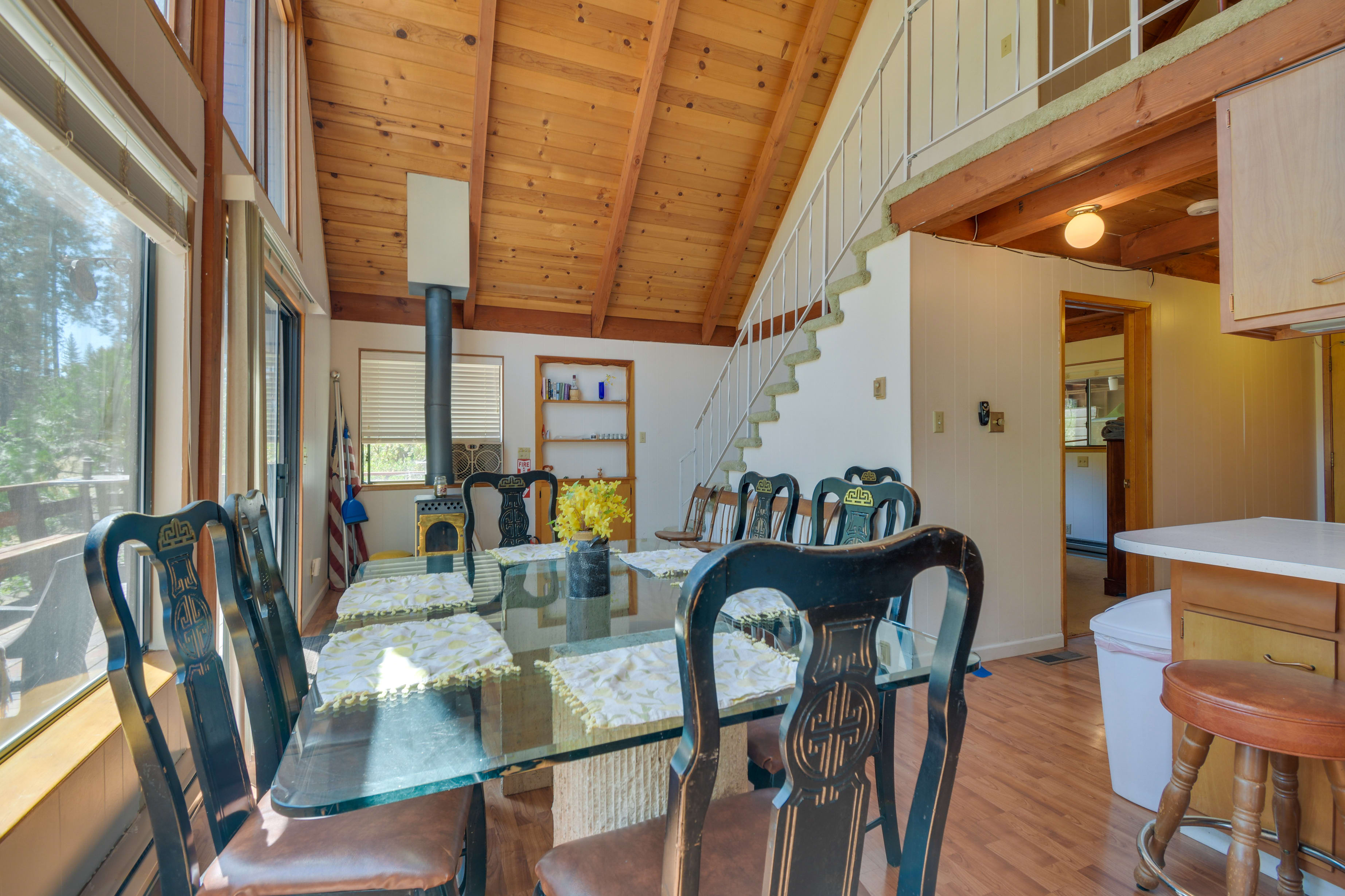 Dining Space | Wood-Burning Stove