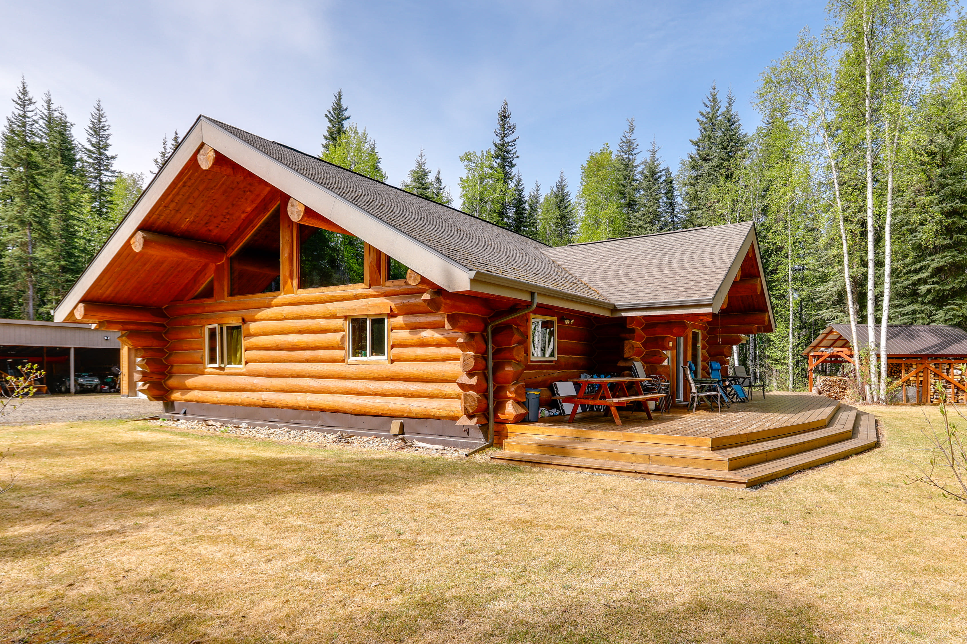 Private Deck | Picnic Table | Spacious Backyard