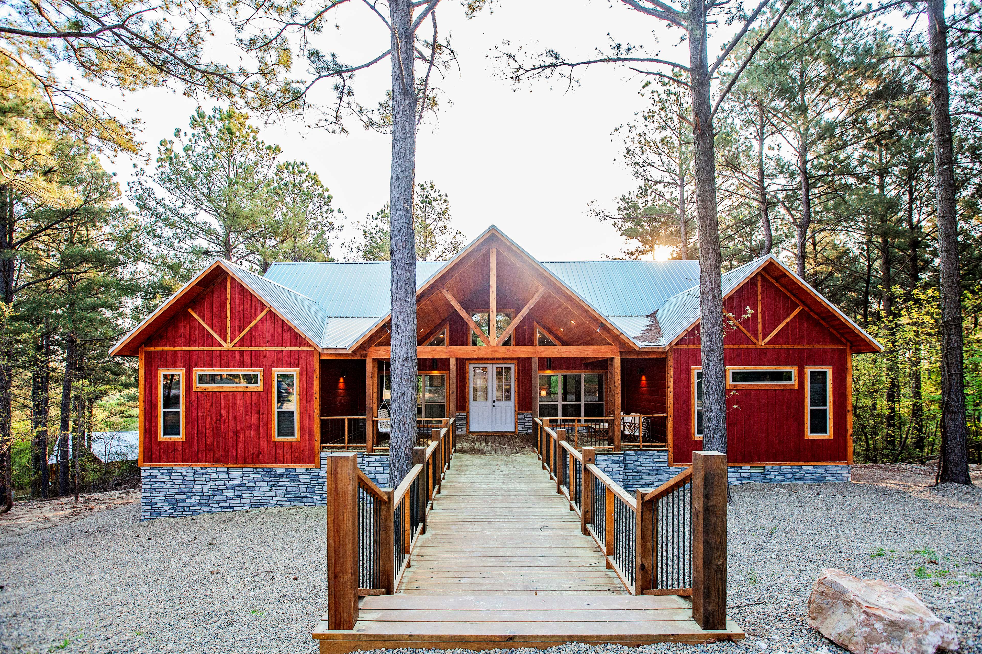 Broken Bow Vacation Rental | 4BR | 4BA | 2,600 Sq Ft | Stairs Required