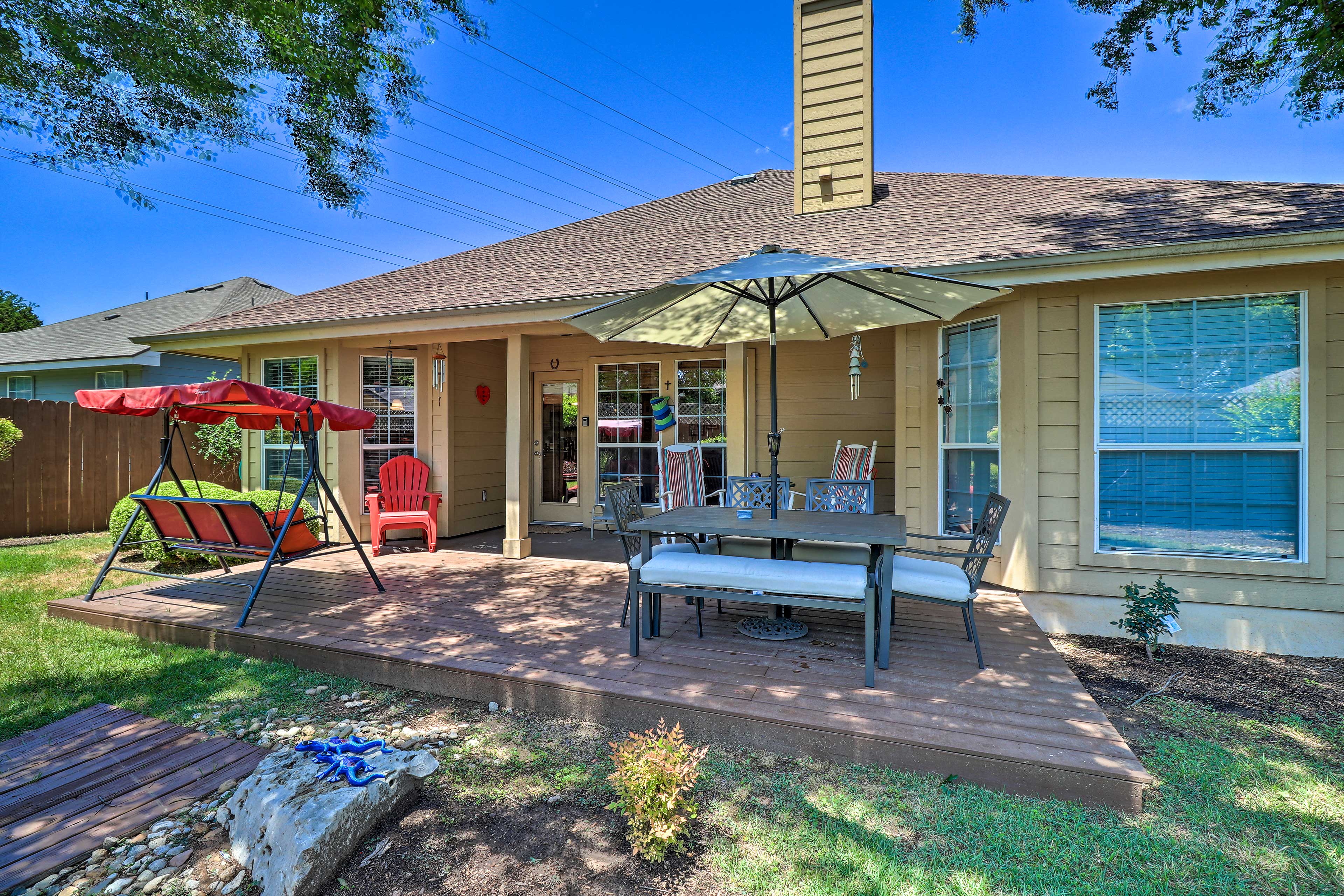 Austin Vacation Rental | 3BR | 1BA | 1,400 Sq Ft