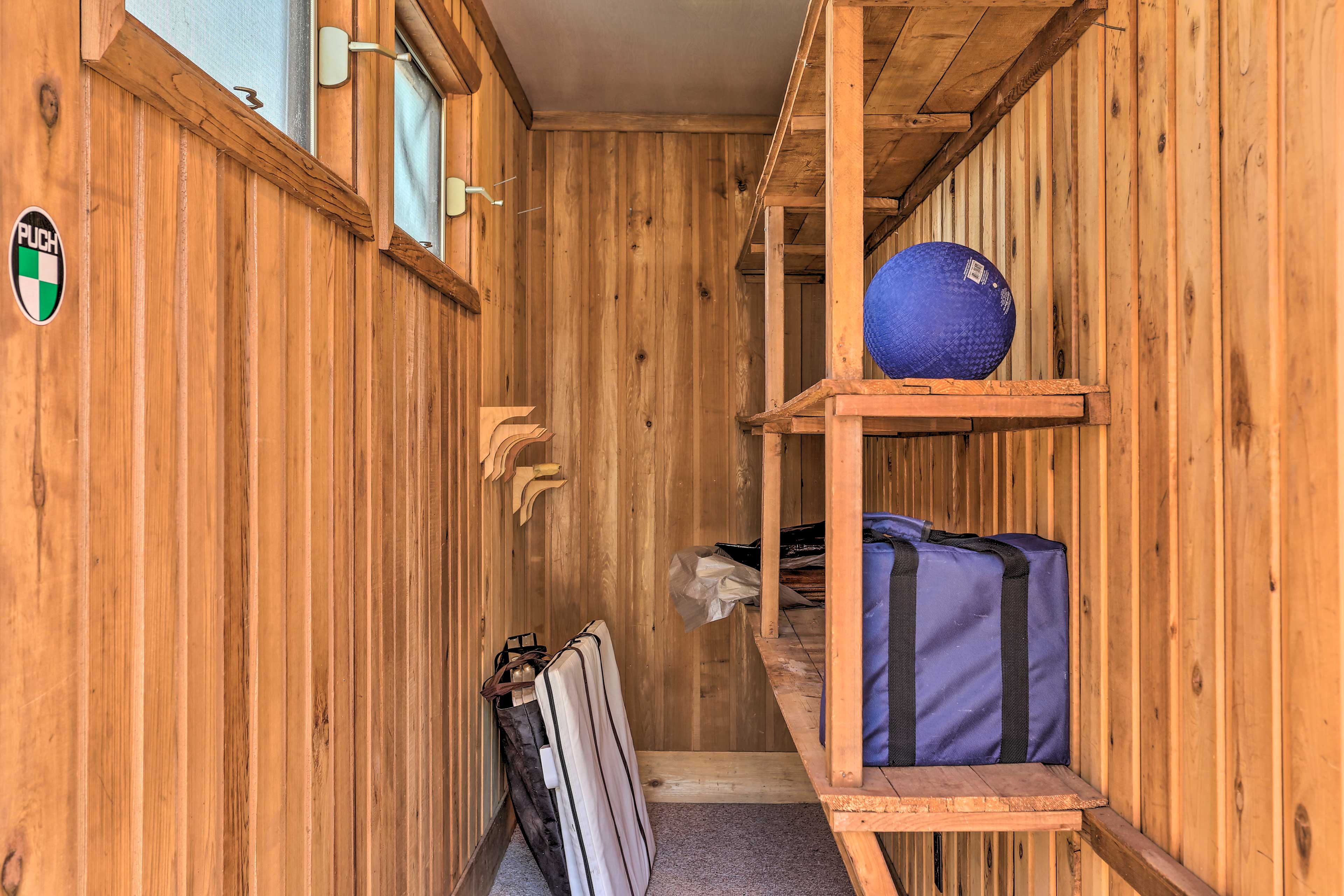 Heated Storage Closet