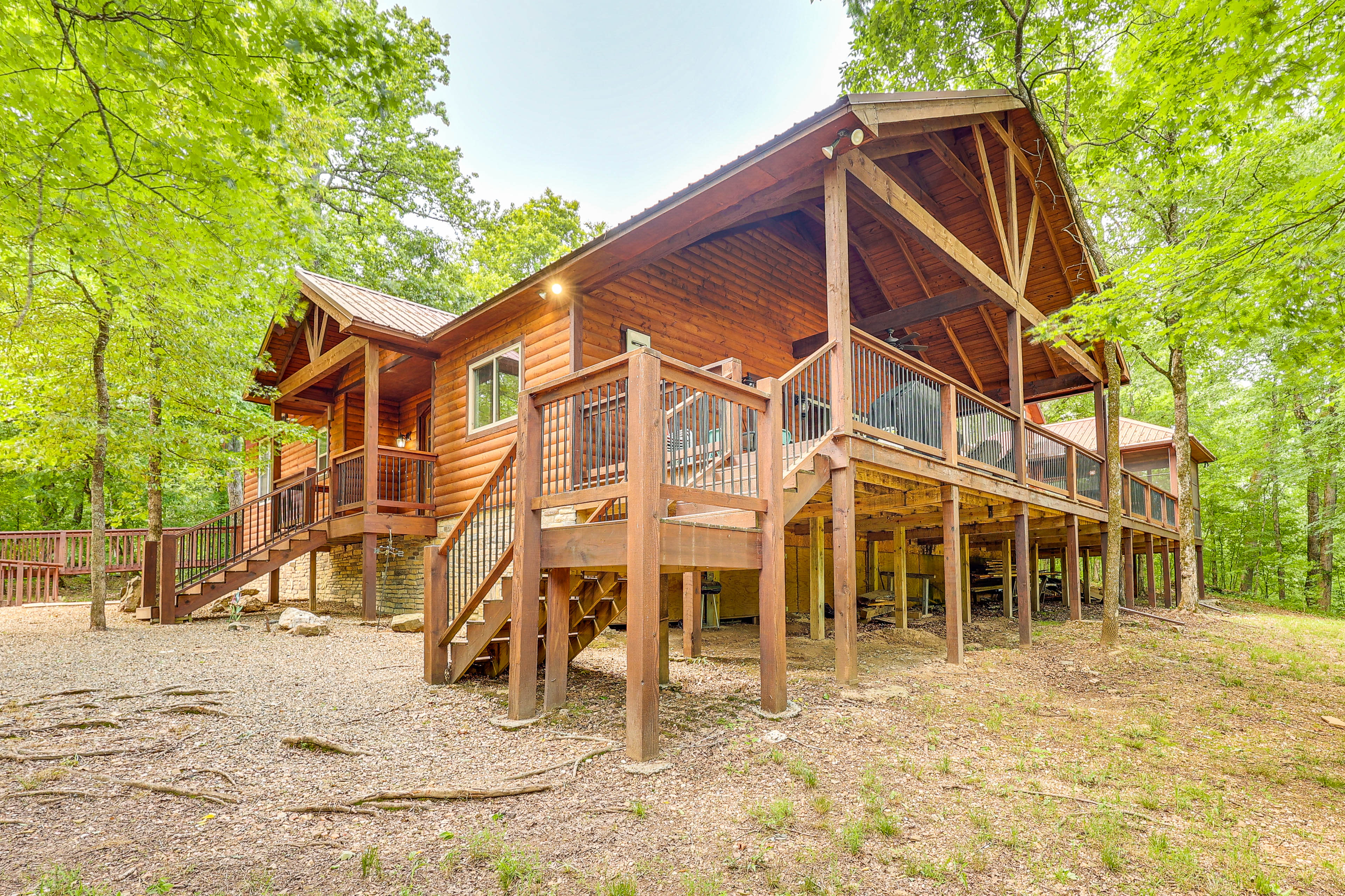 Broken Bow Vacation Rental | 4BR | 4.5BA | 3,700 Sq Ft | Ramp Access