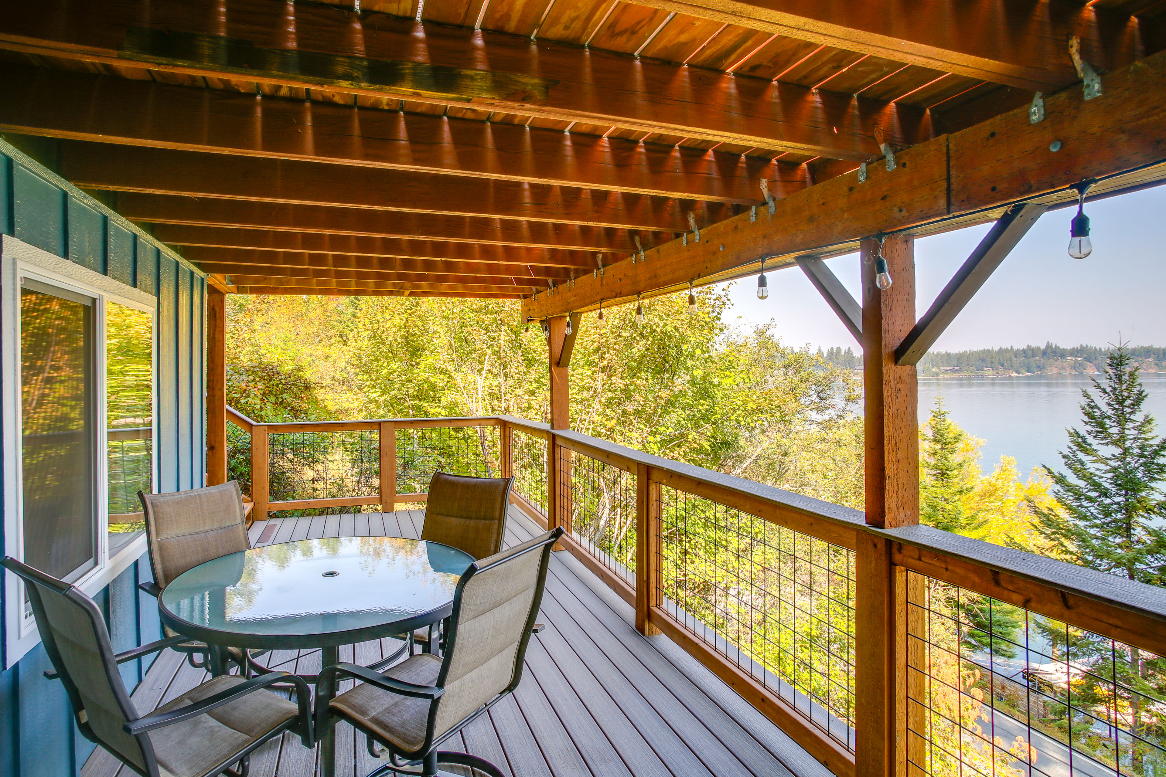 Private Decks | Outdoor Seating | Lake Views