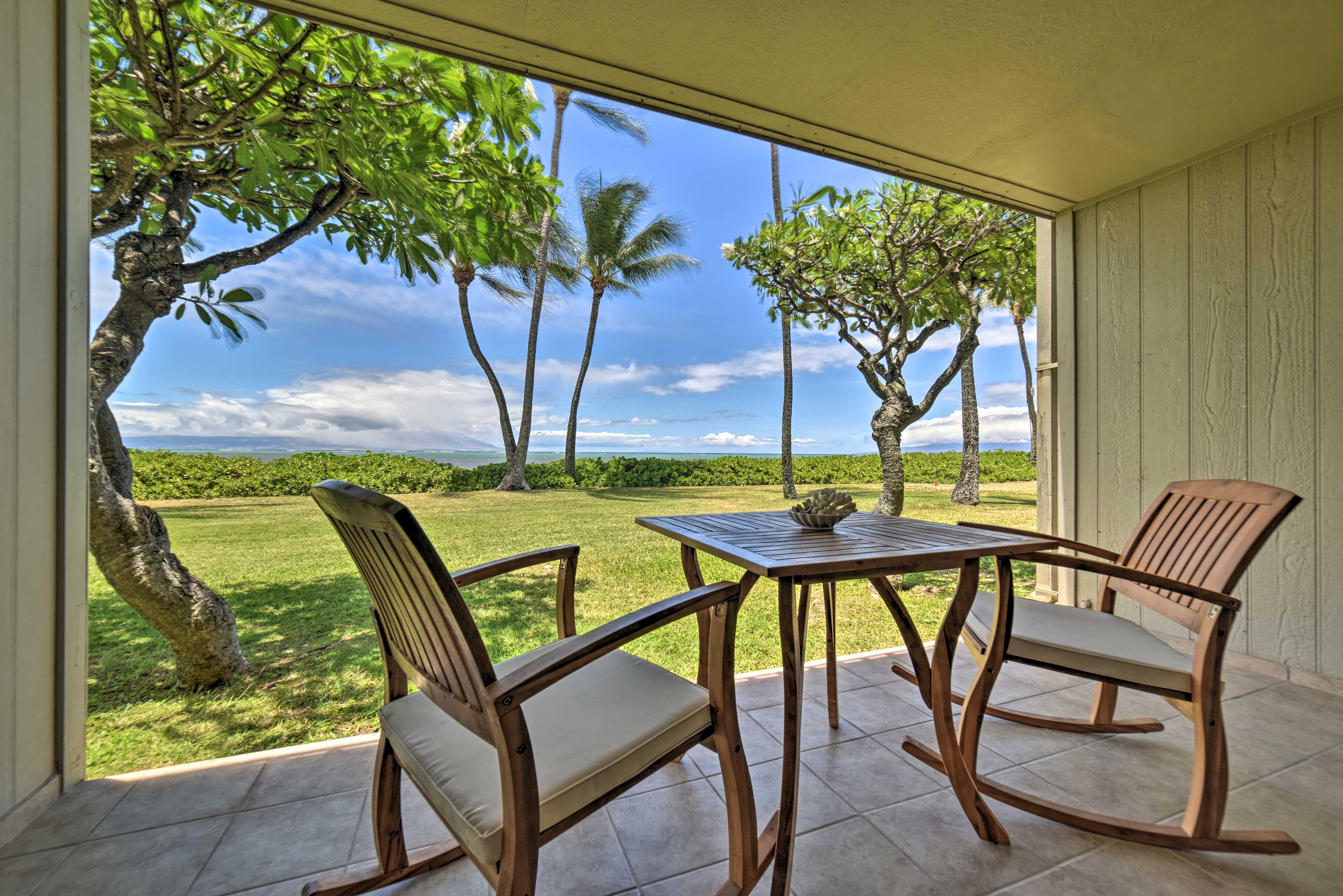 Private Patio | Walk To Beach