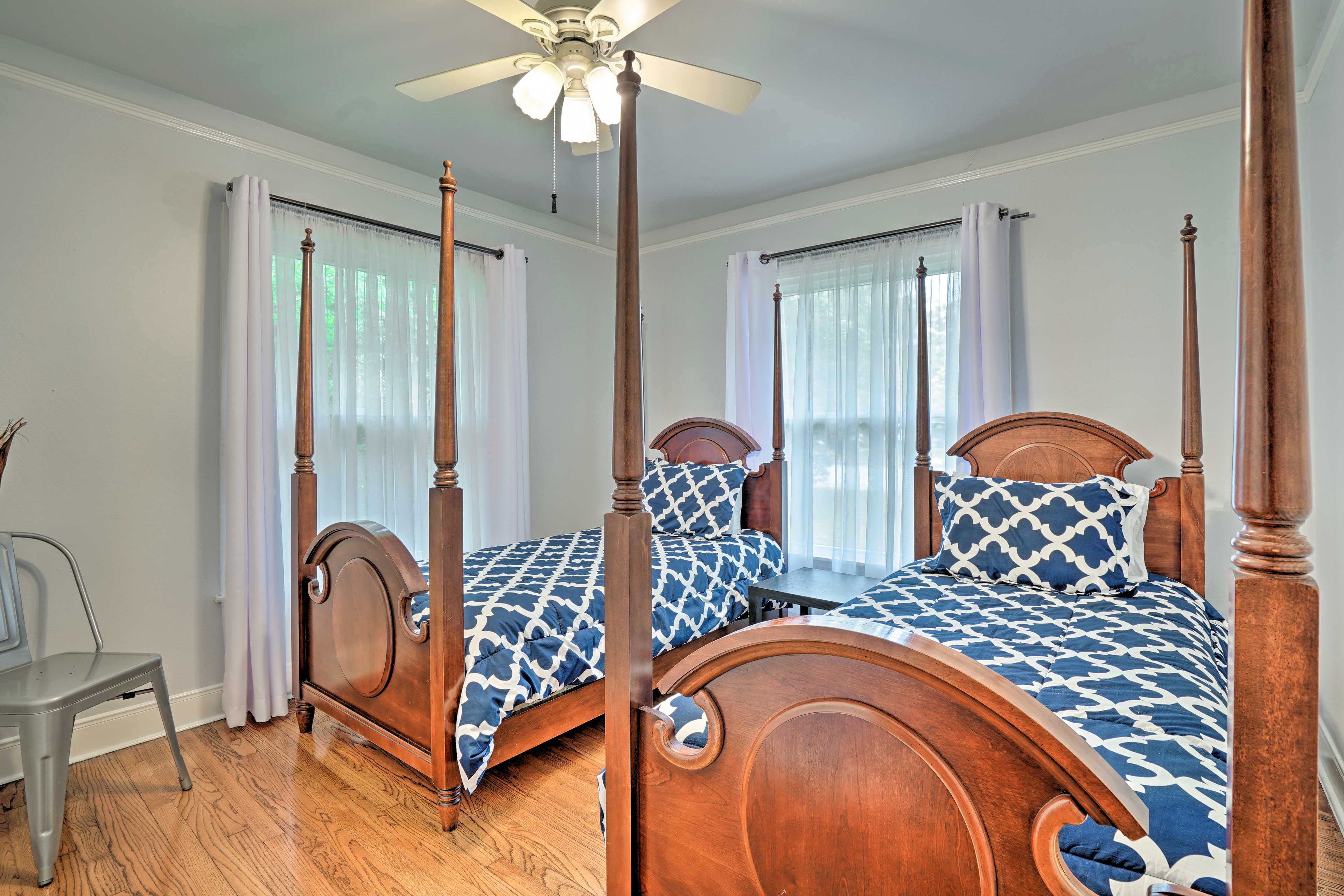 The third bedroom is perfect for your kiddos.