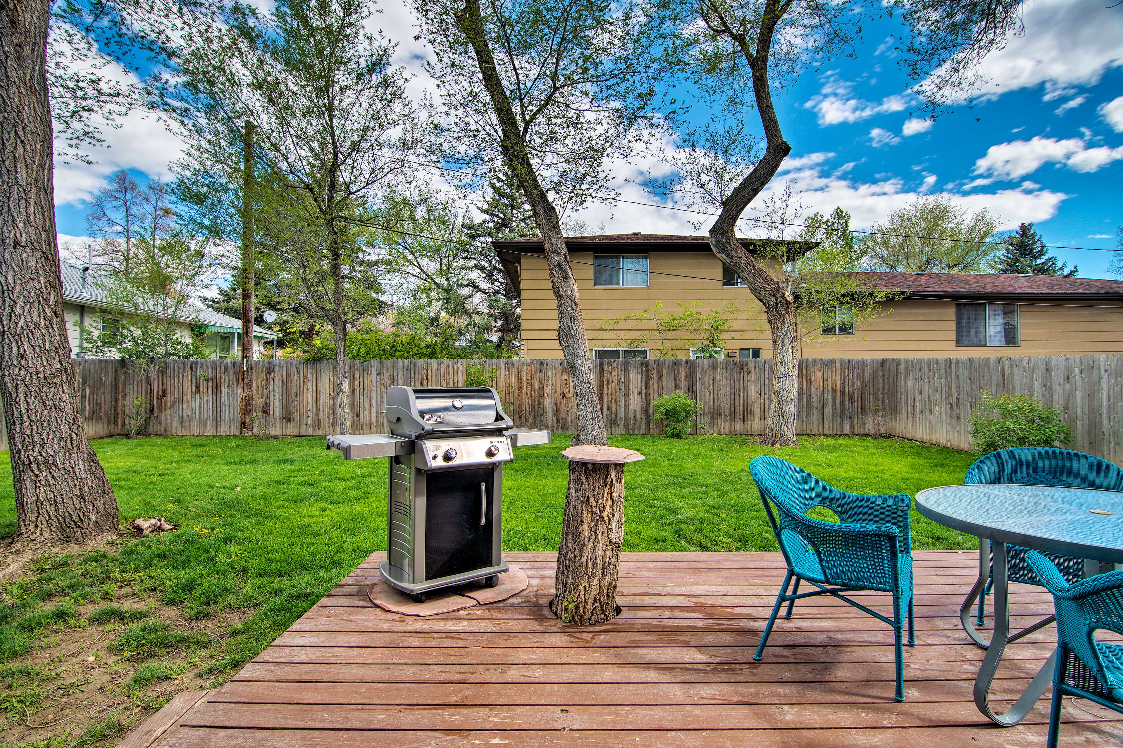 Host cookouts in the summertime!