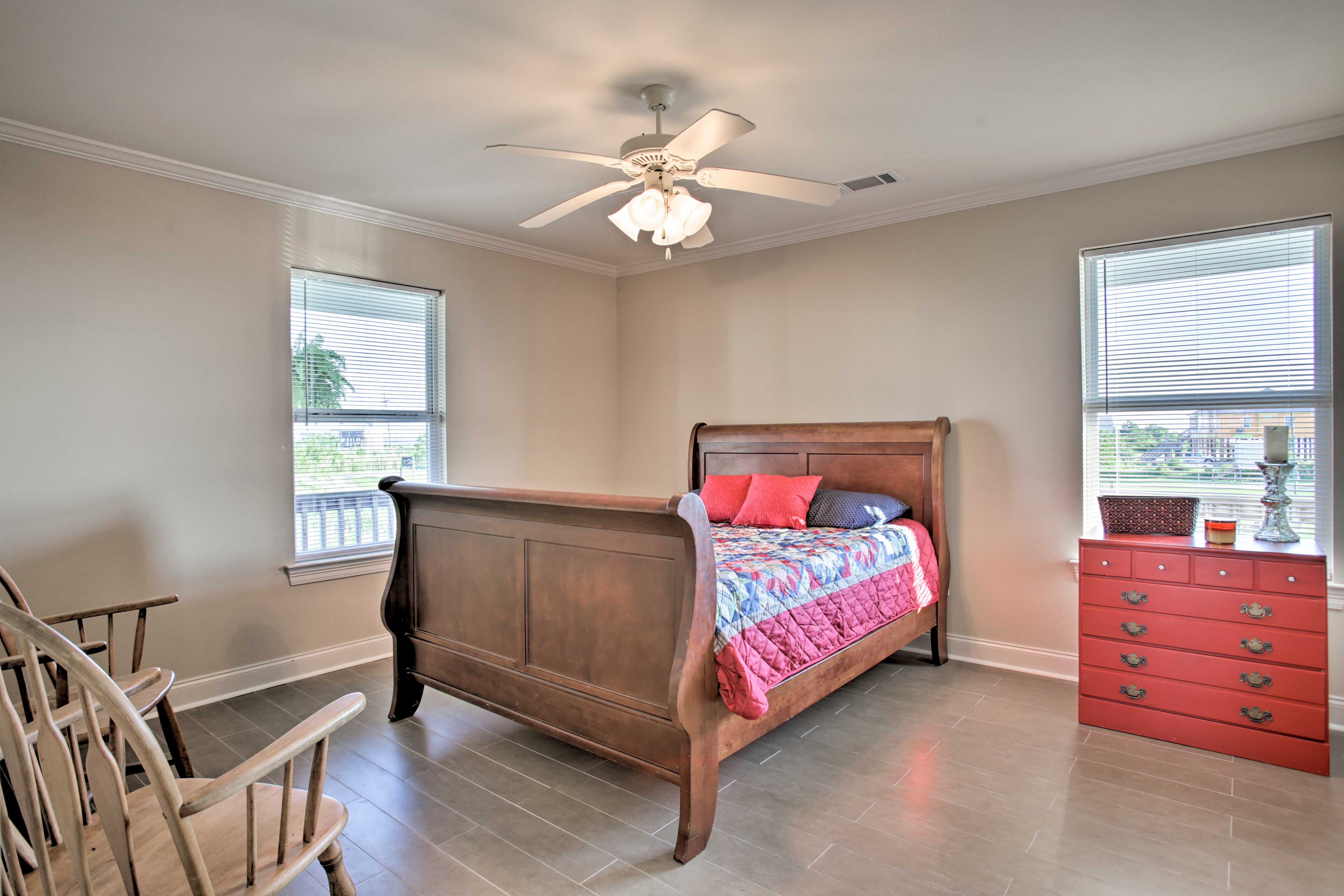 The other 3 bedrooms feature queen beds.