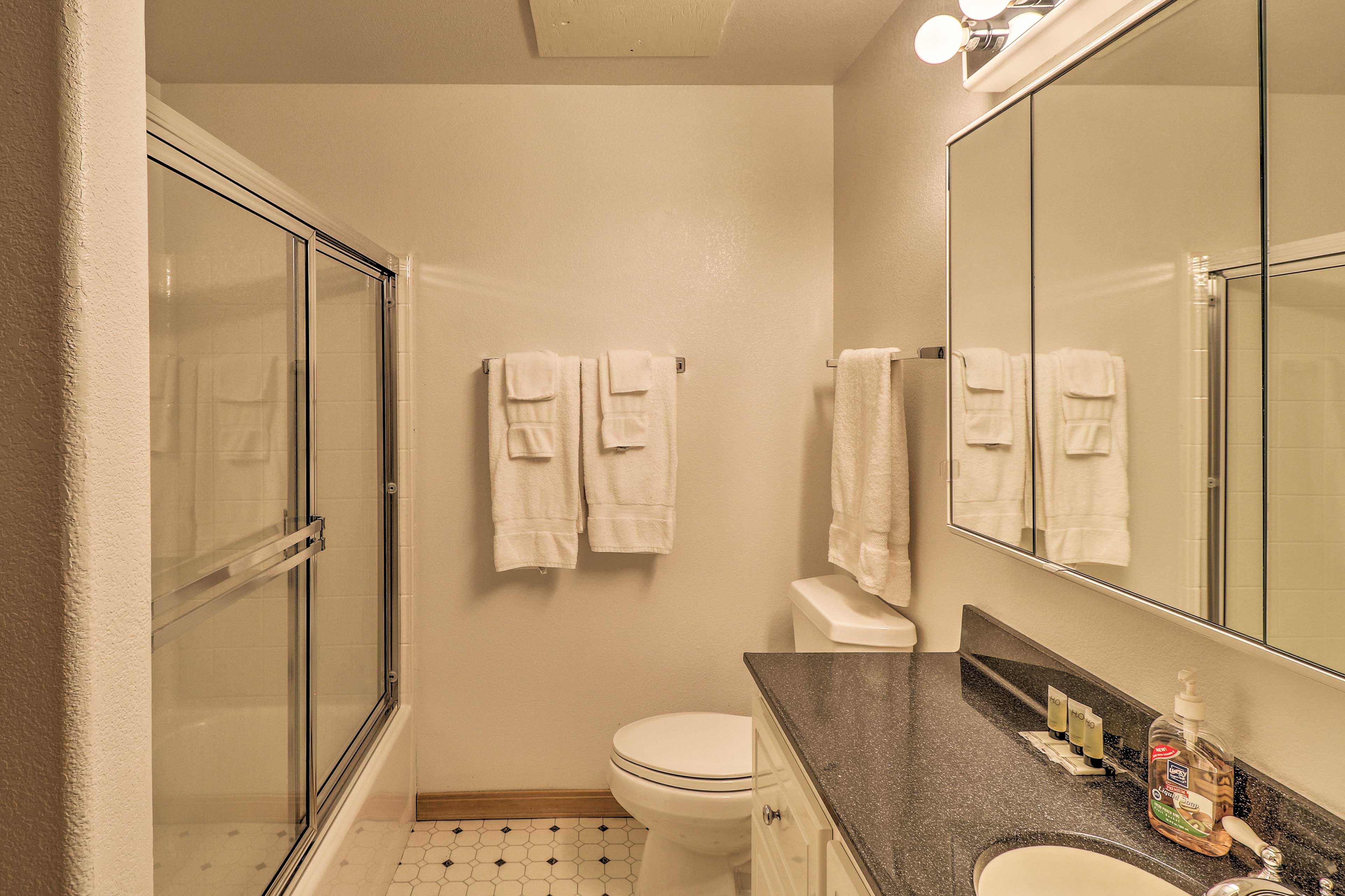 A second full bathroom offers privacy for you and your loved ones.