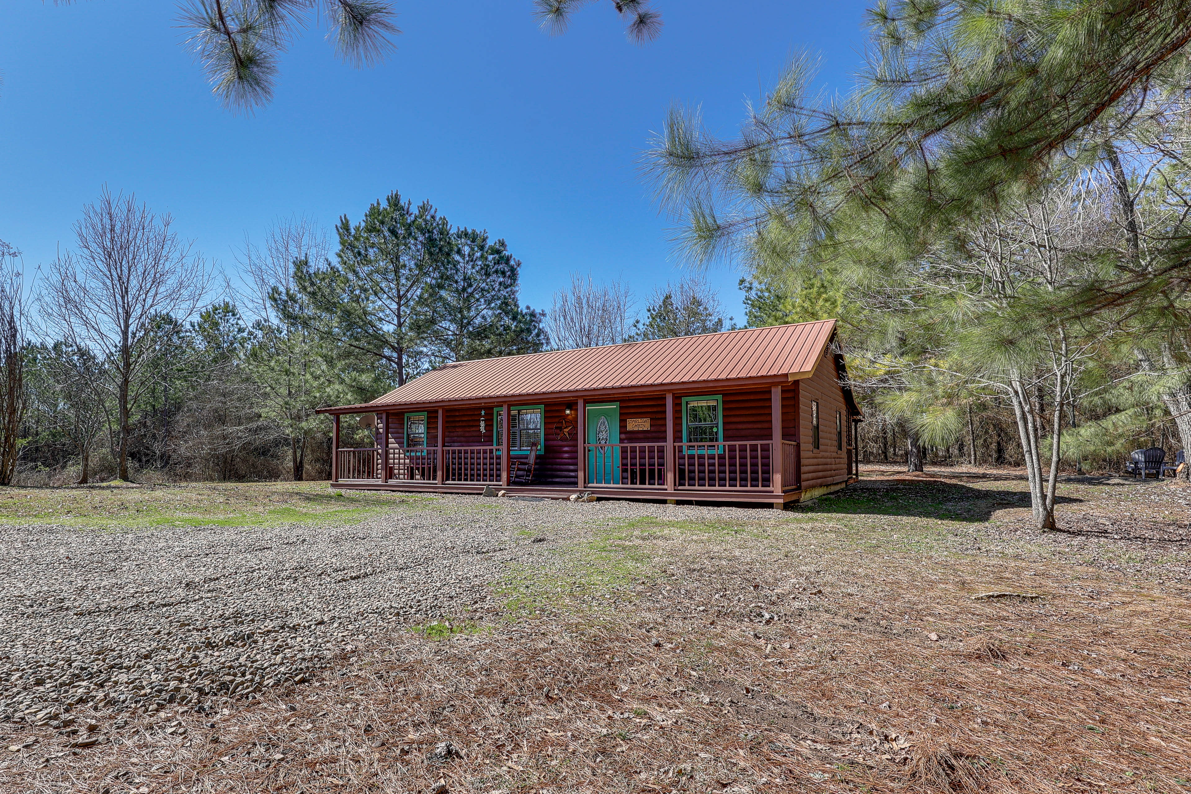 Cabin Exterior | Driveway Parking (4 Vehicles)