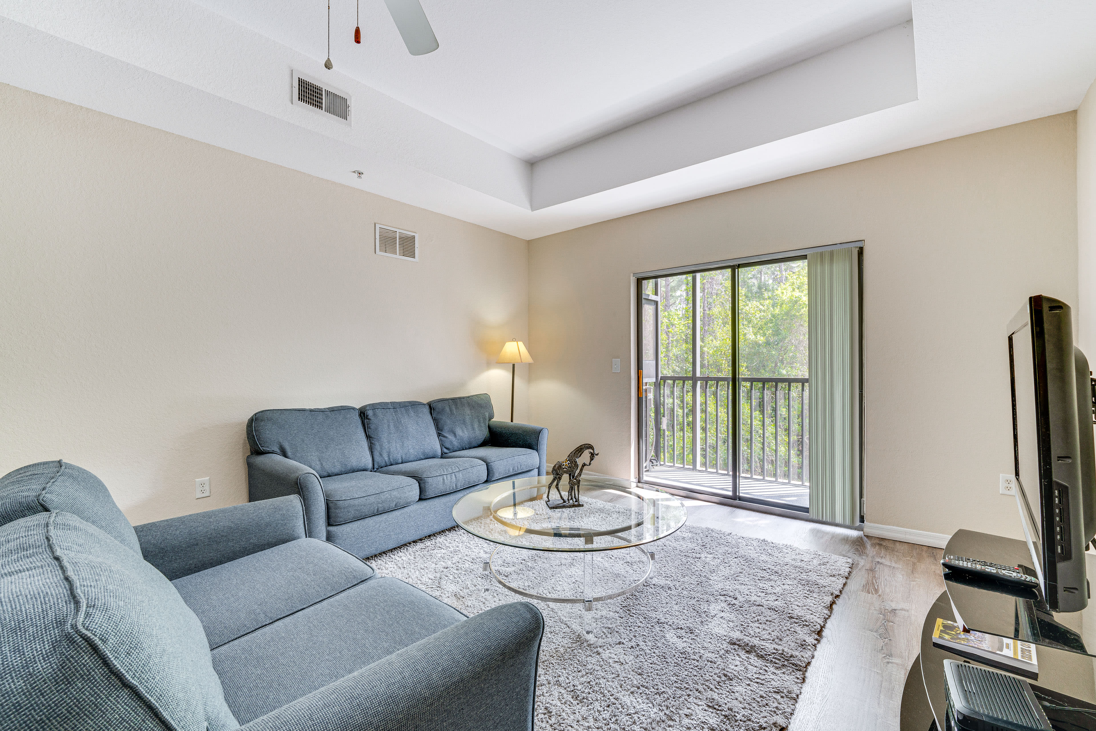 Living Room | Central A/C | Full Sleeper Sofa | Free WiFi