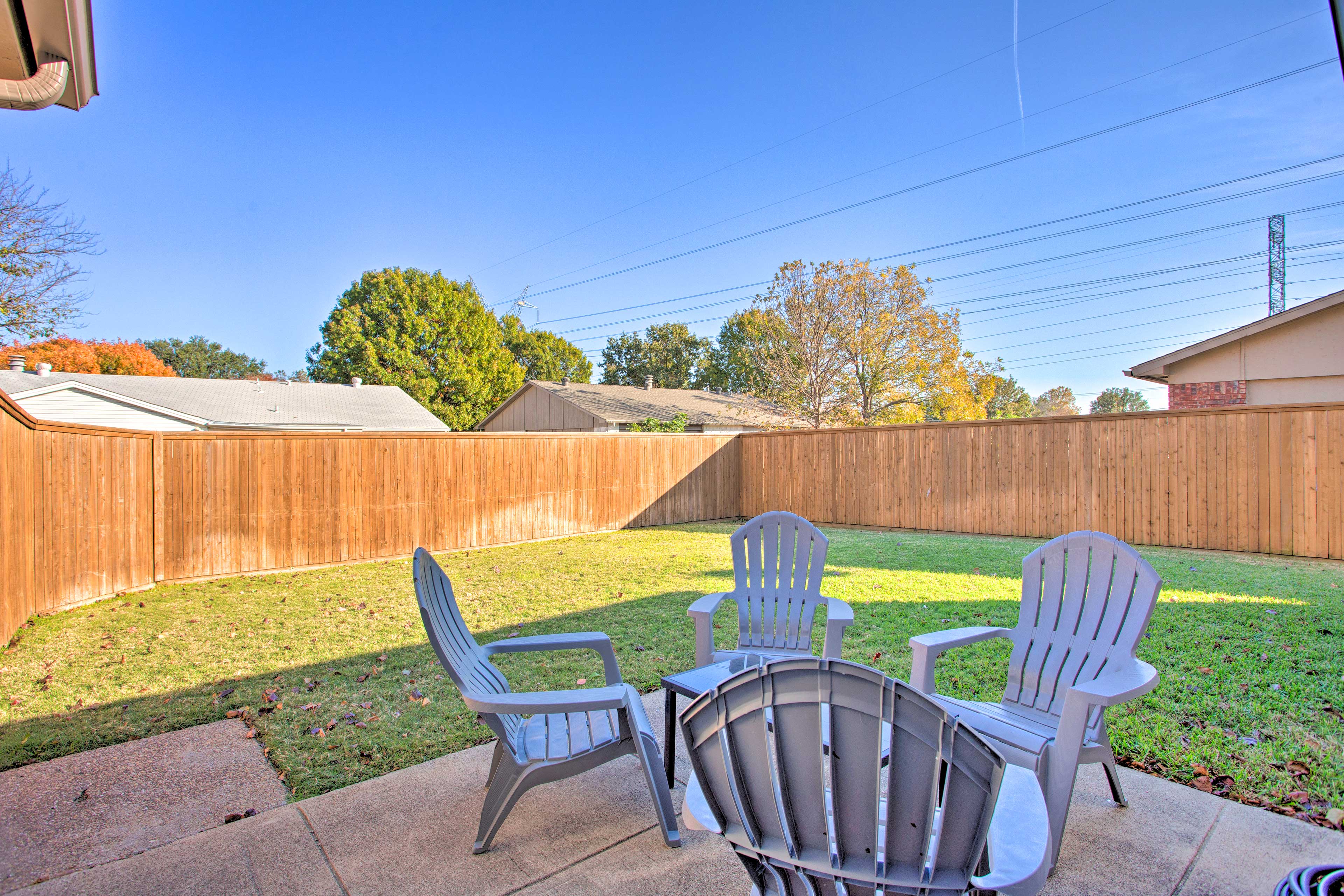 Fenced Yard | Private Patio