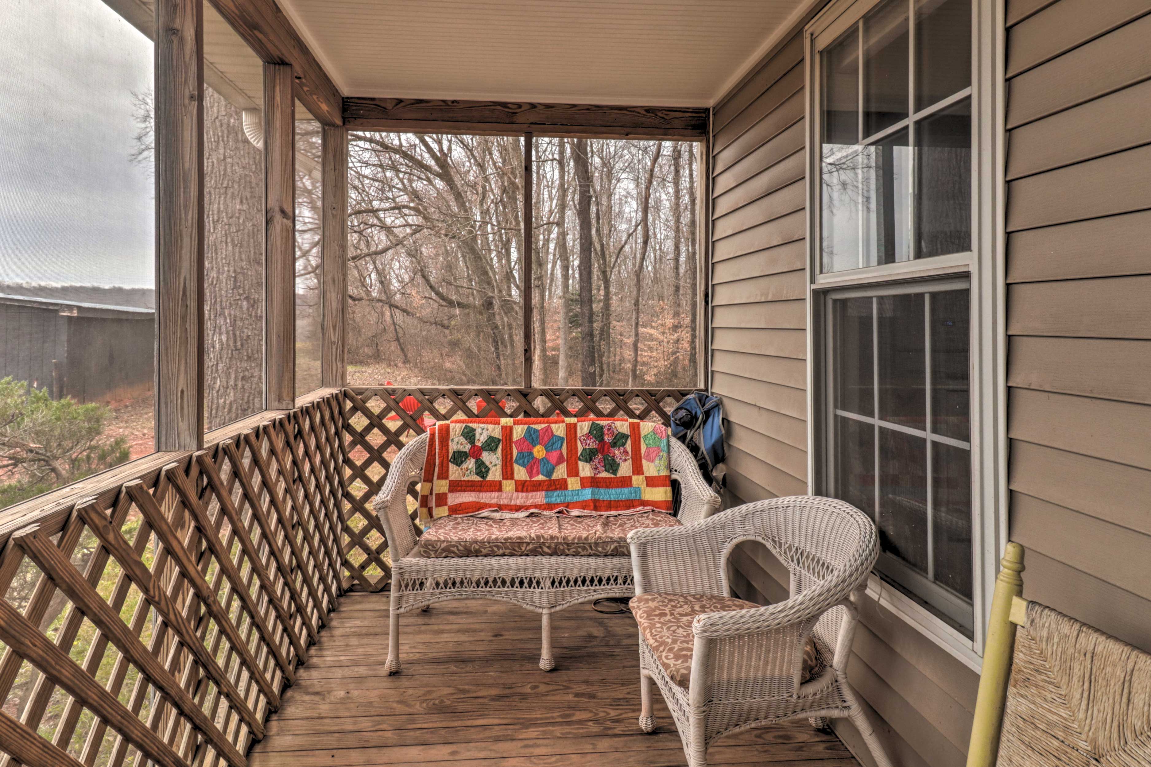 Screened-In Porch | Views | River & Pond Access