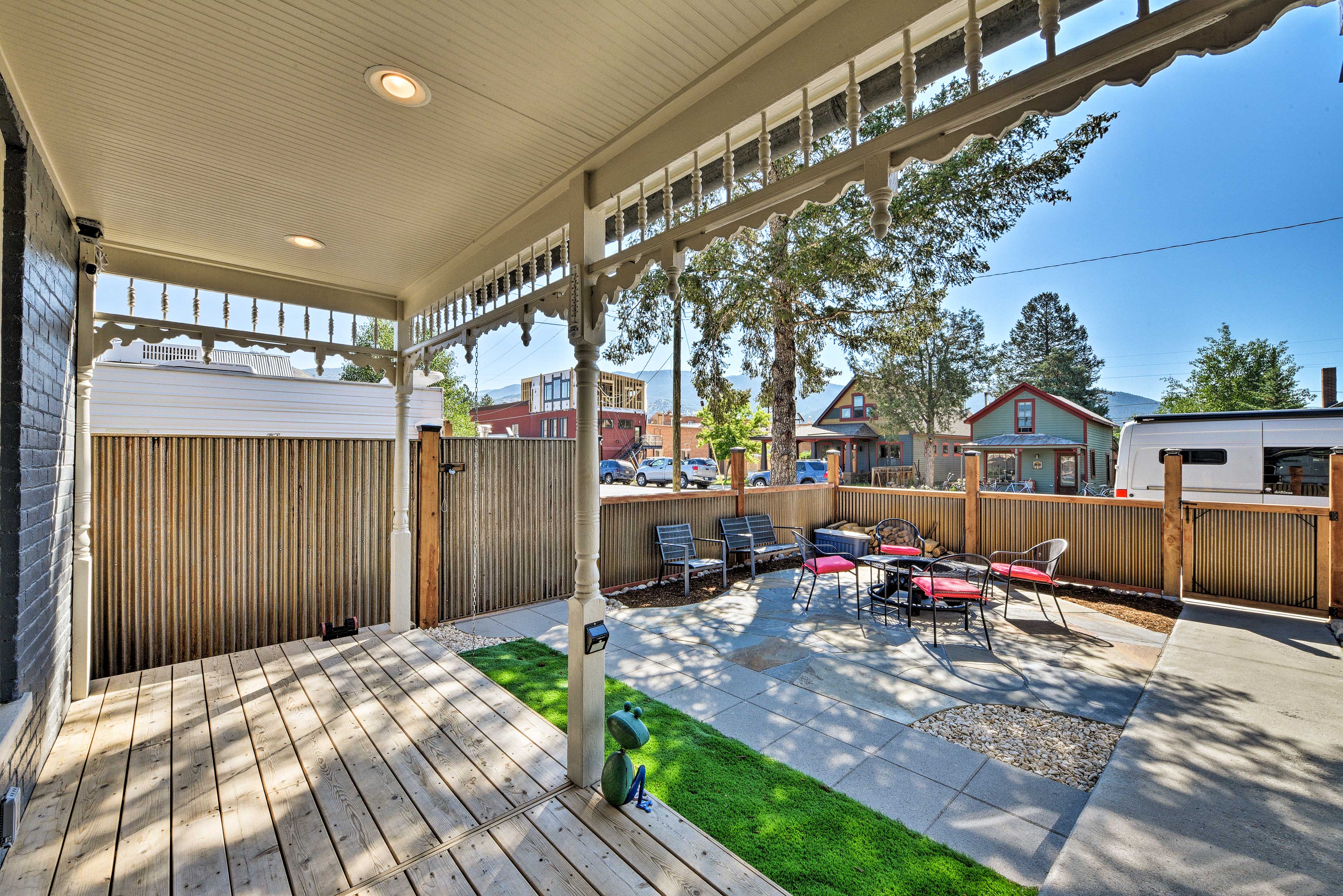 Fenced Backyard | Fire Pit