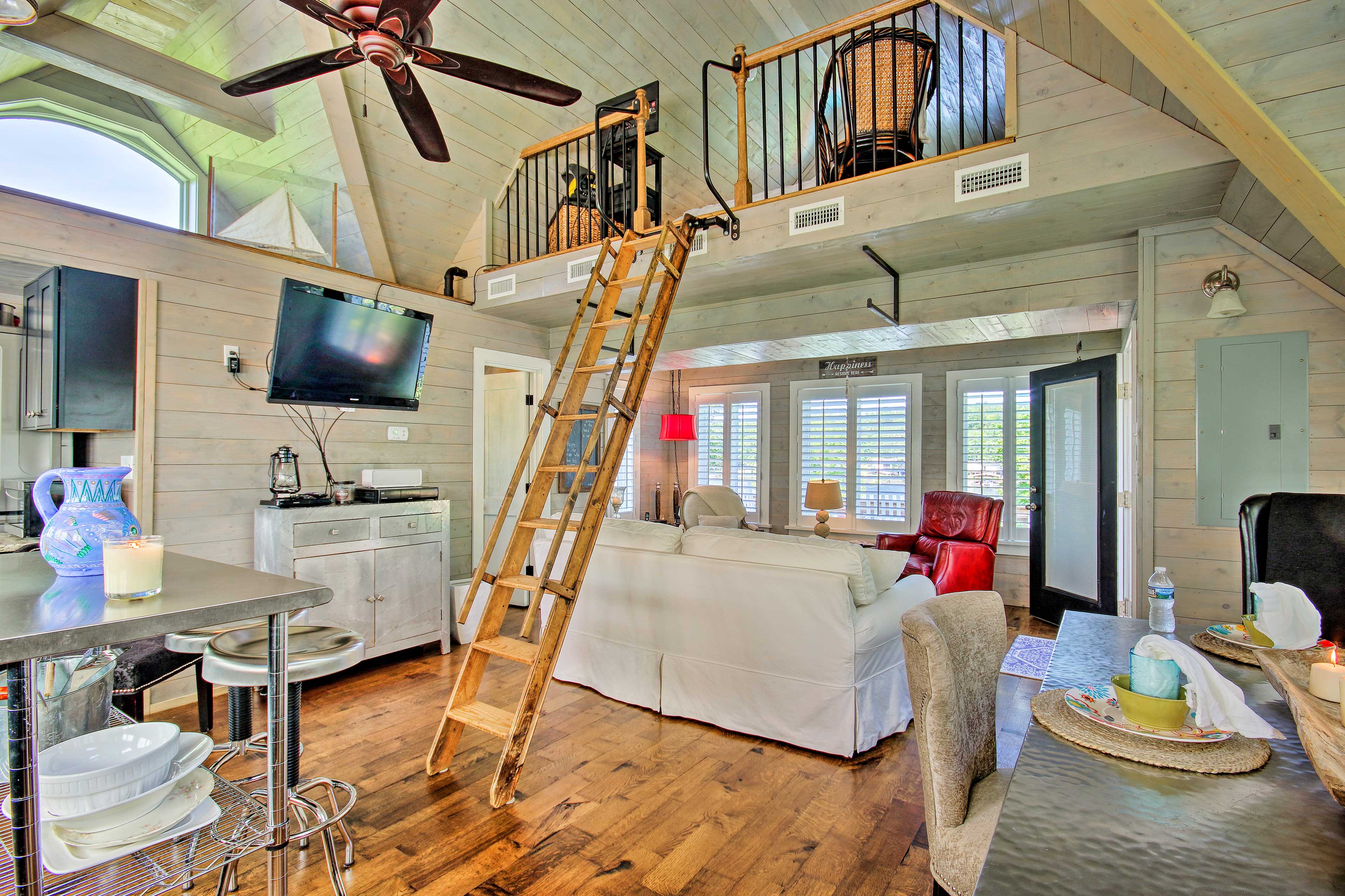 Living Area | Ladder to Loft