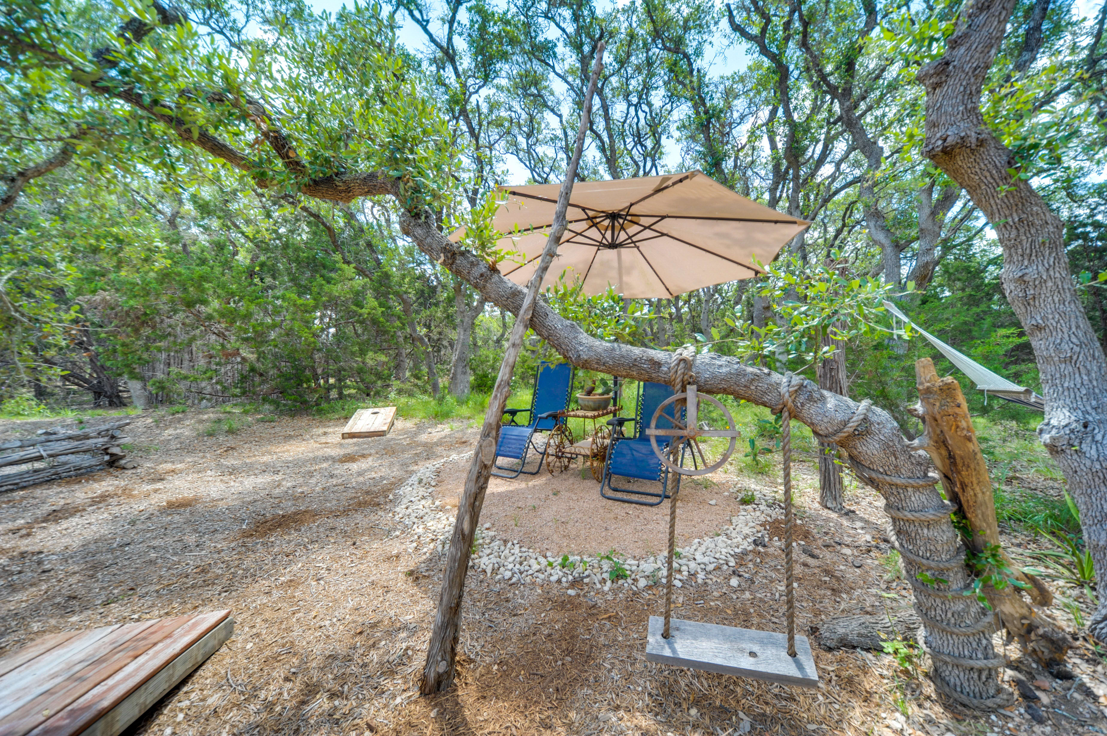 Lounge Area | Cornhole Game