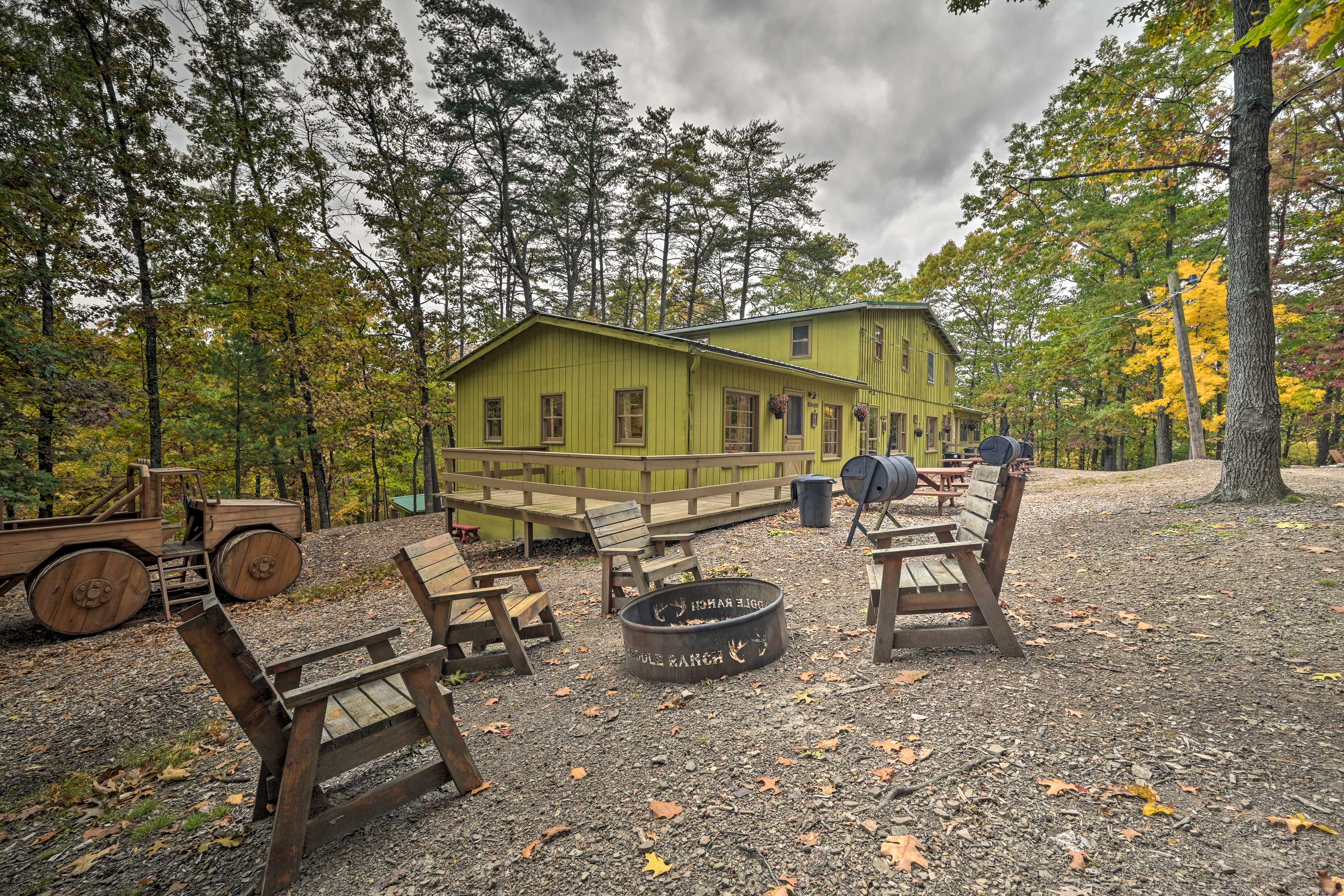 Community Fire Pit Area