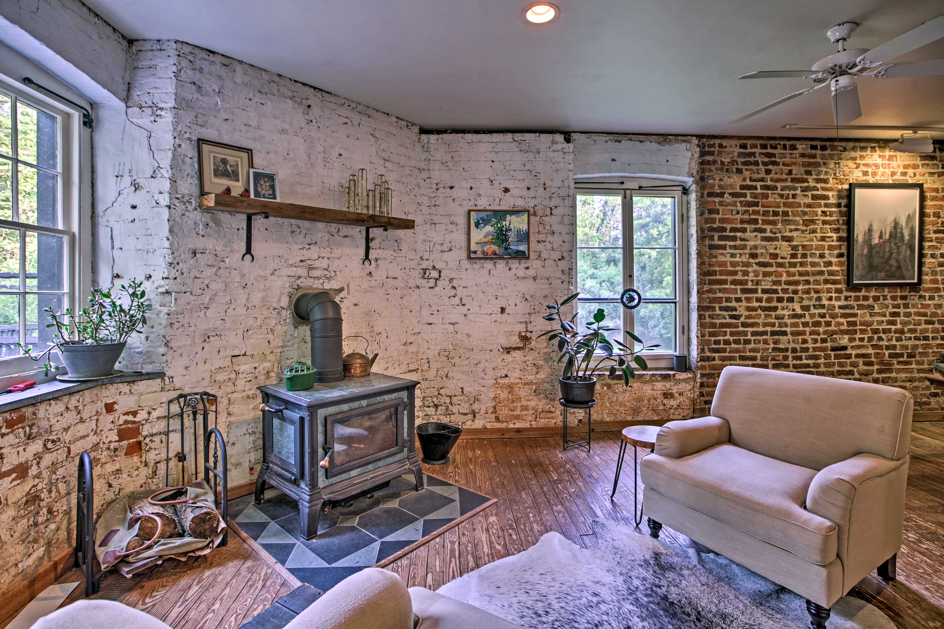 Living Room | Wood-Burning Stove