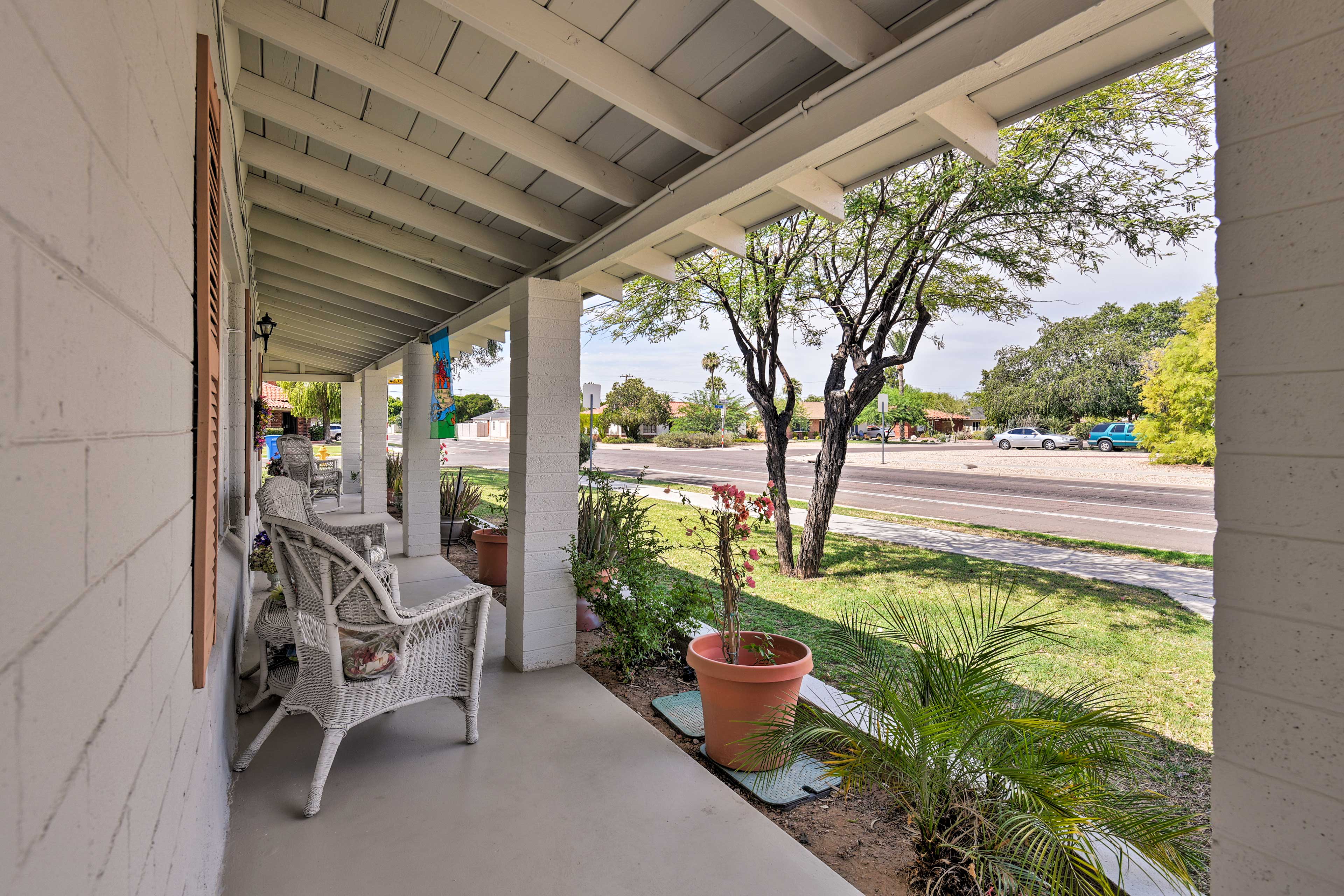 Covered Front Porch