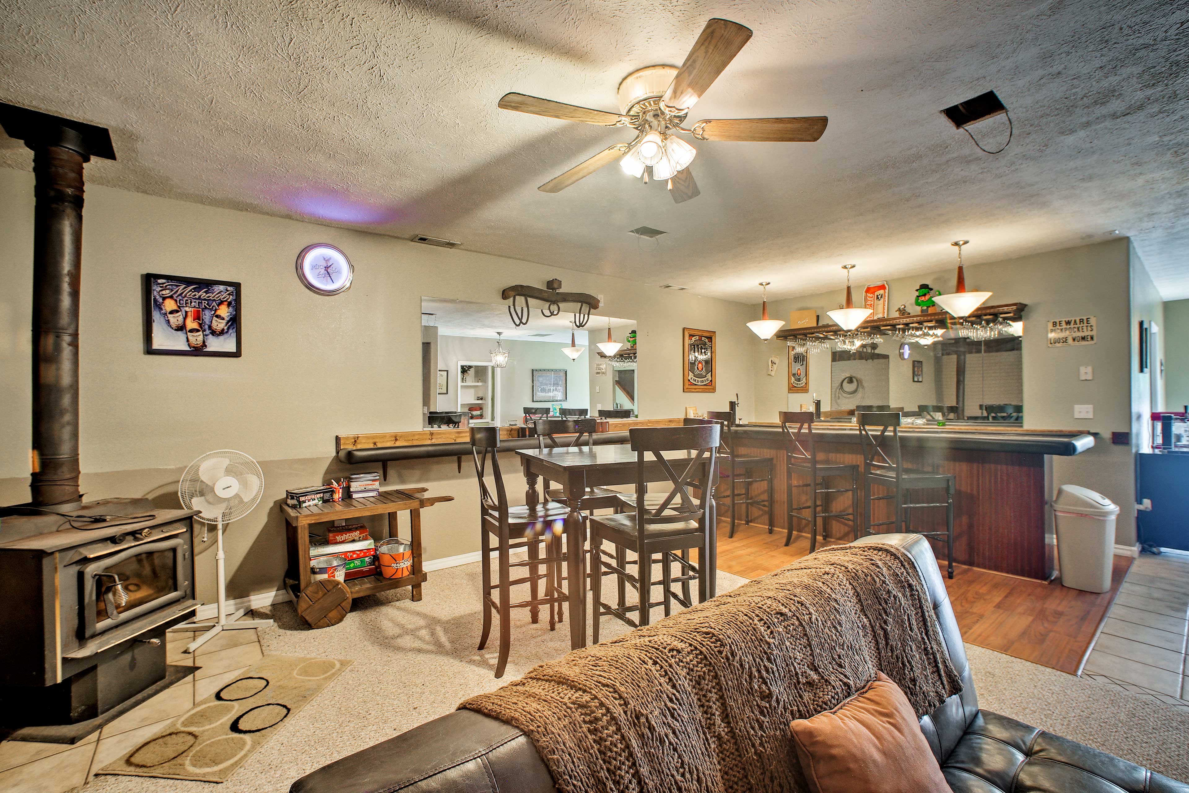 Downstairs Living Area