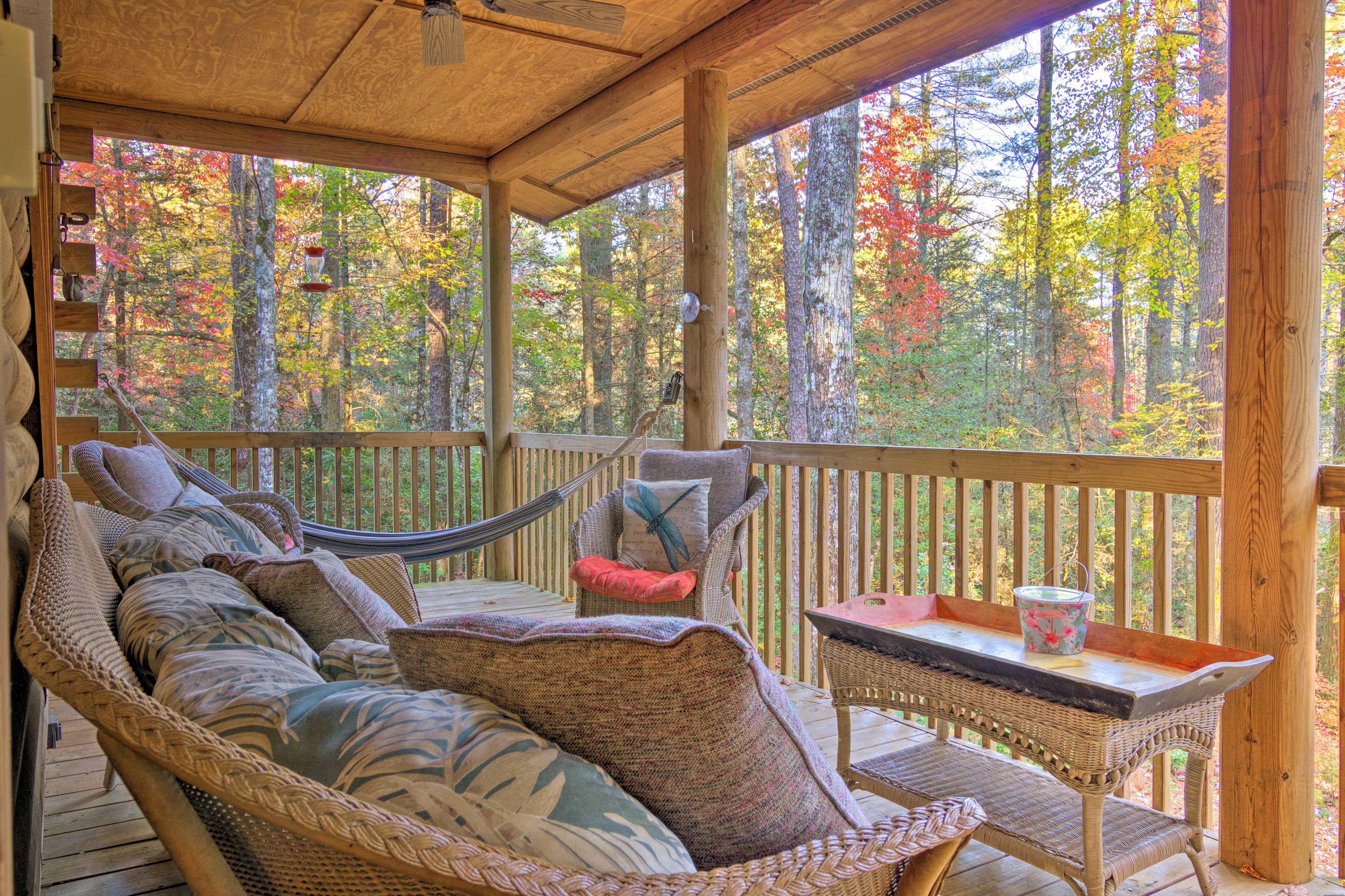 Private Covered Deck