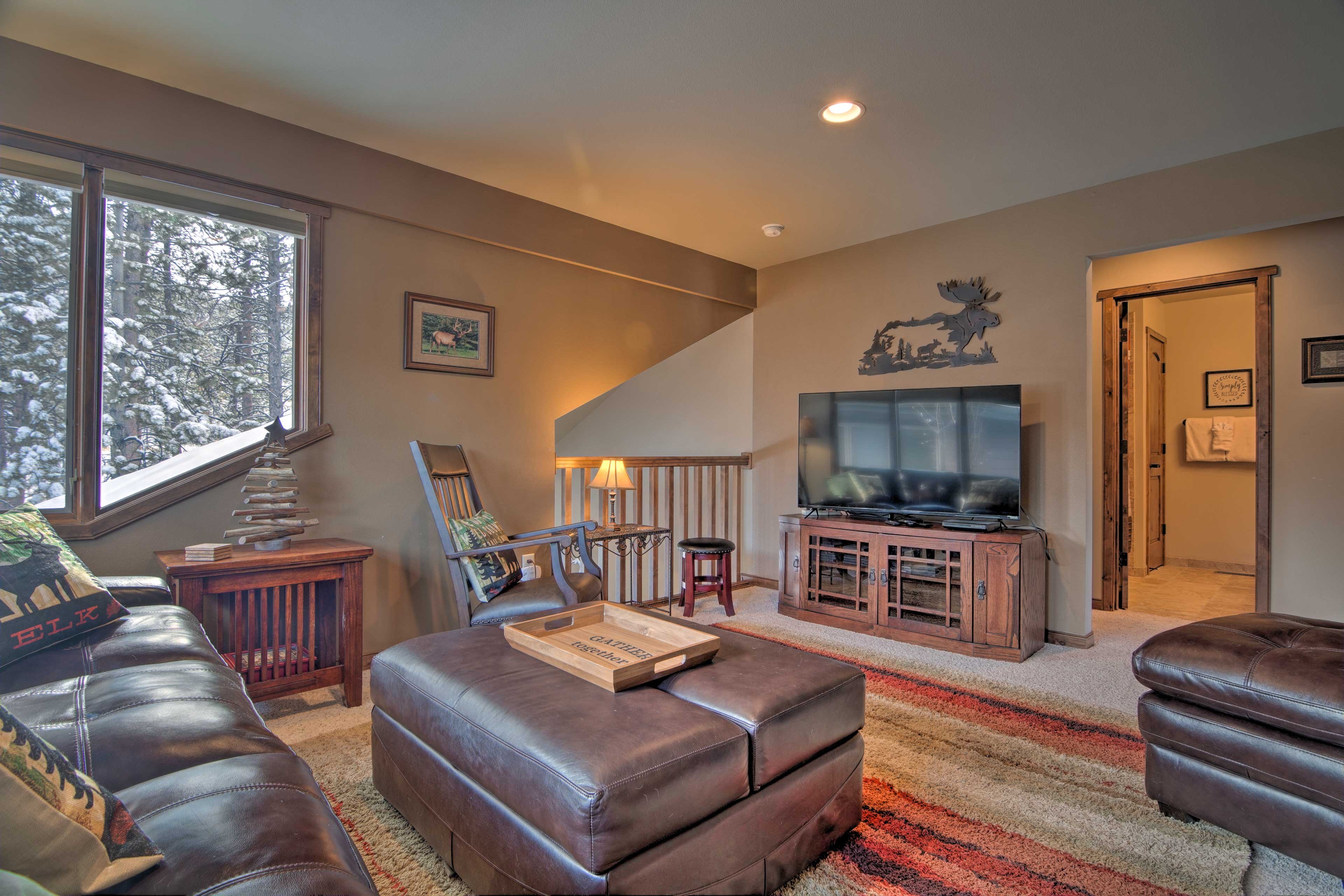 Lofted Living Area