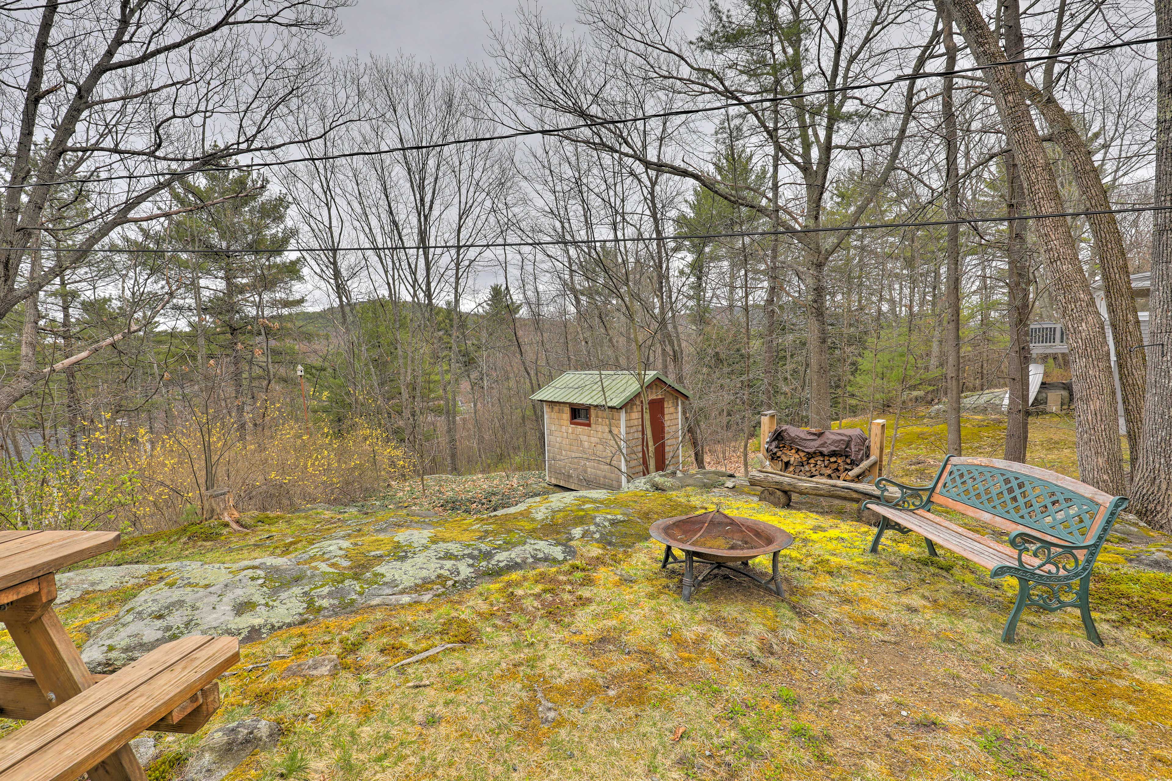 Cottage Exterior | Fire Pit | Wood Provided