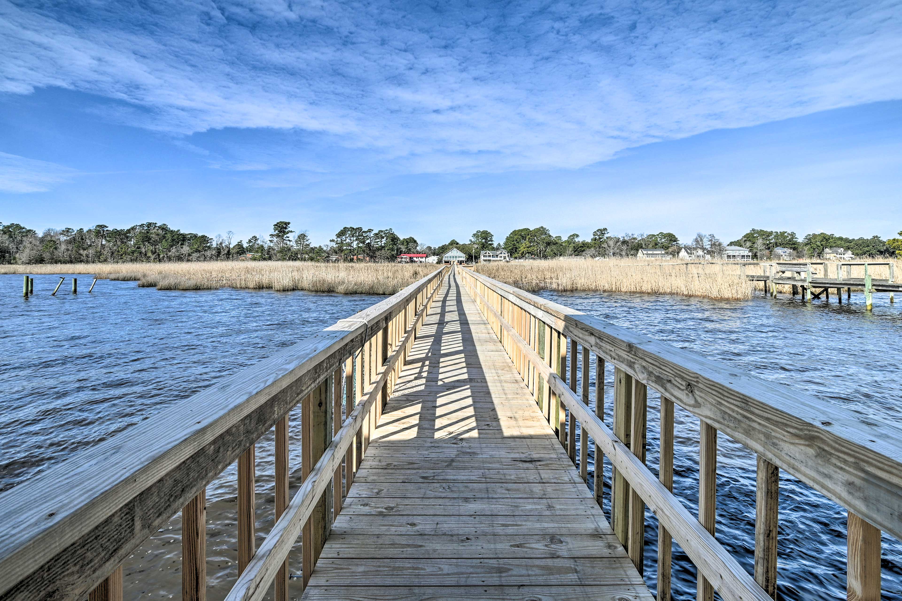 Private Dock Boardwalk