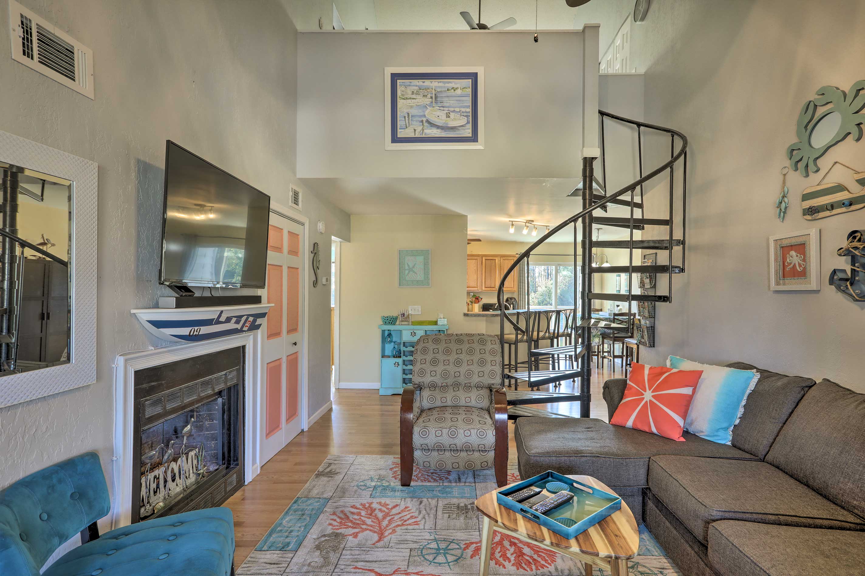 Surfside Beach Vacation Rental | 4BR | 3BA | 1,700 Sq Ft | Stairs Required