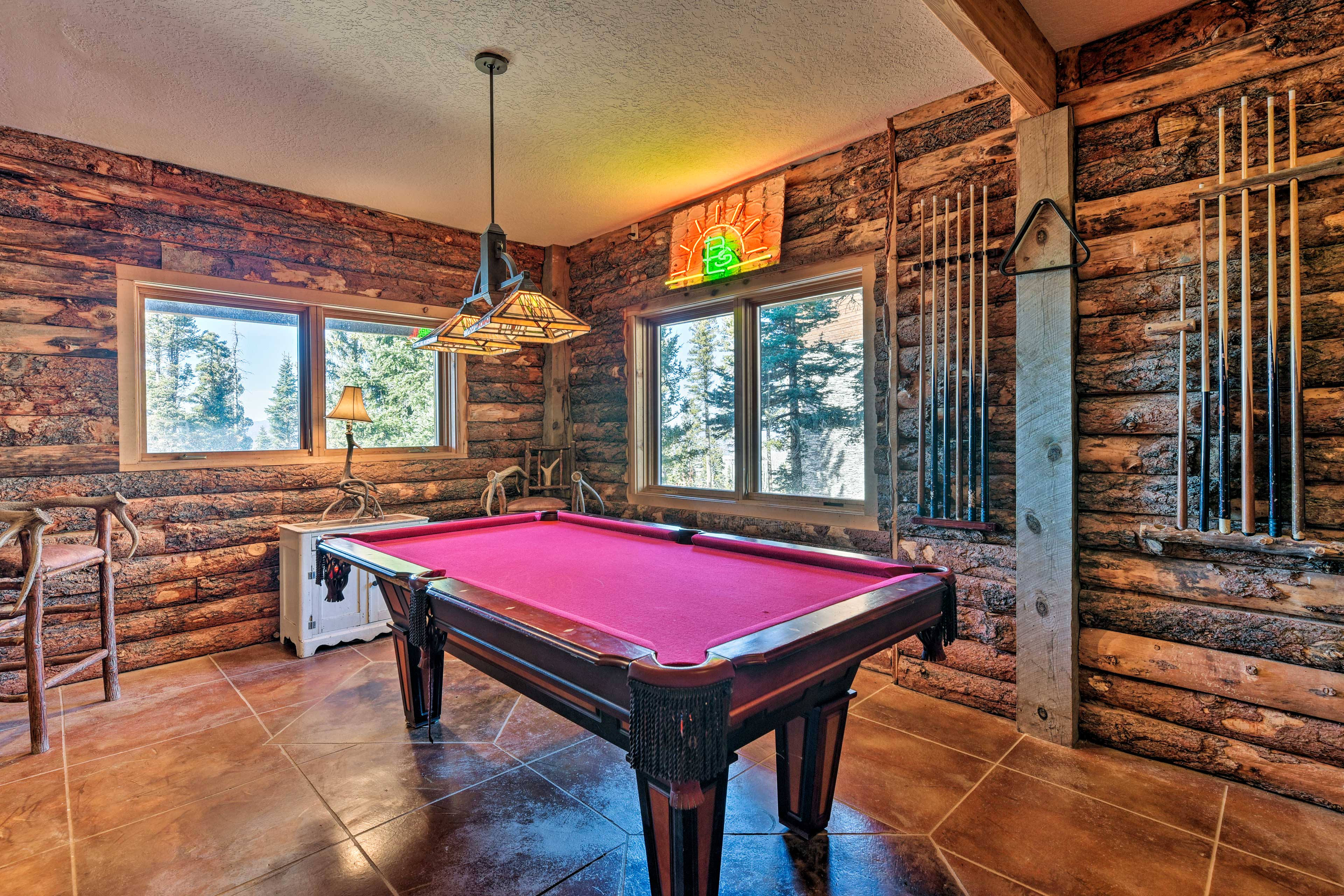 Living Area | Pool Table