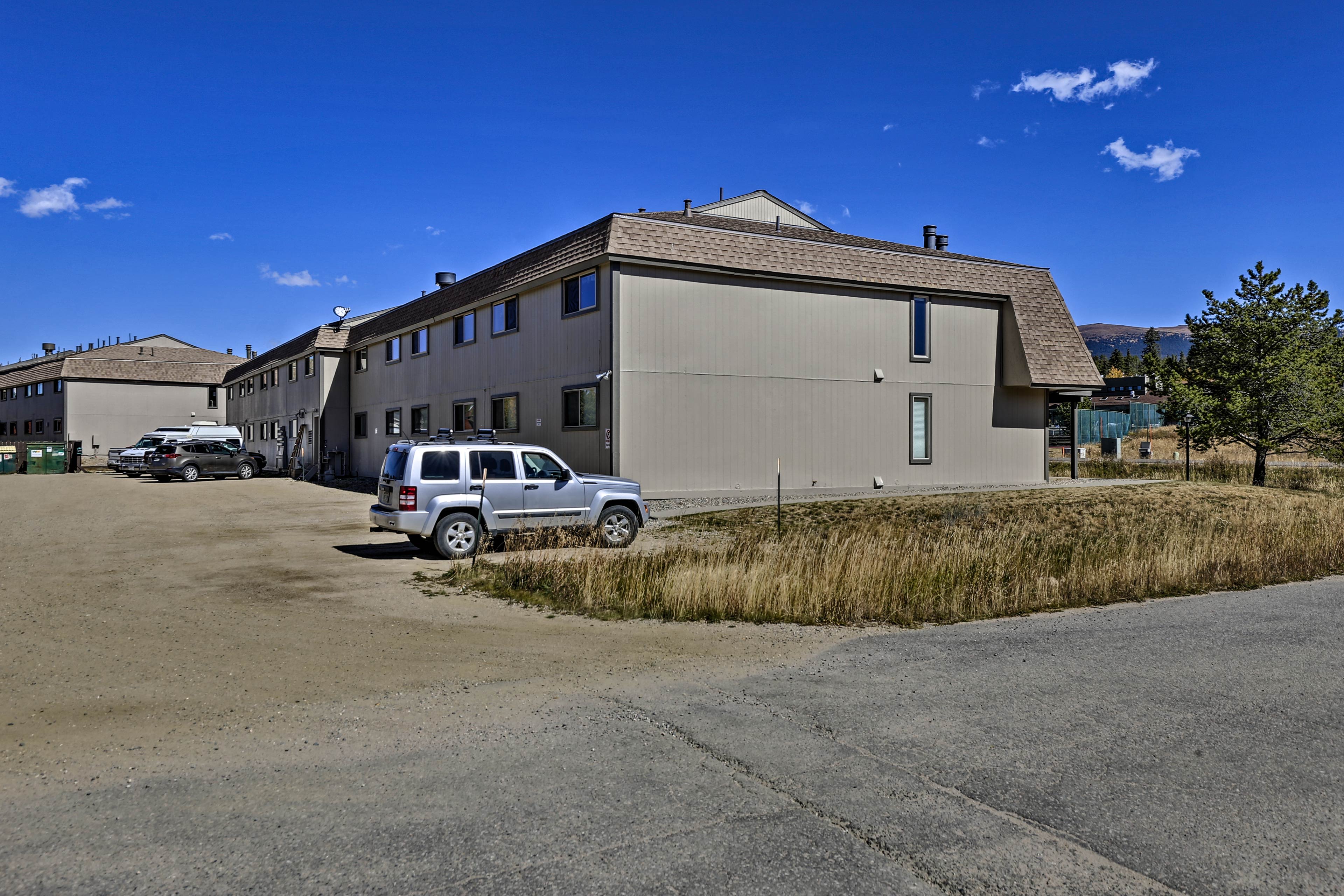 Community Parking Lot (First-Come, First-Served)