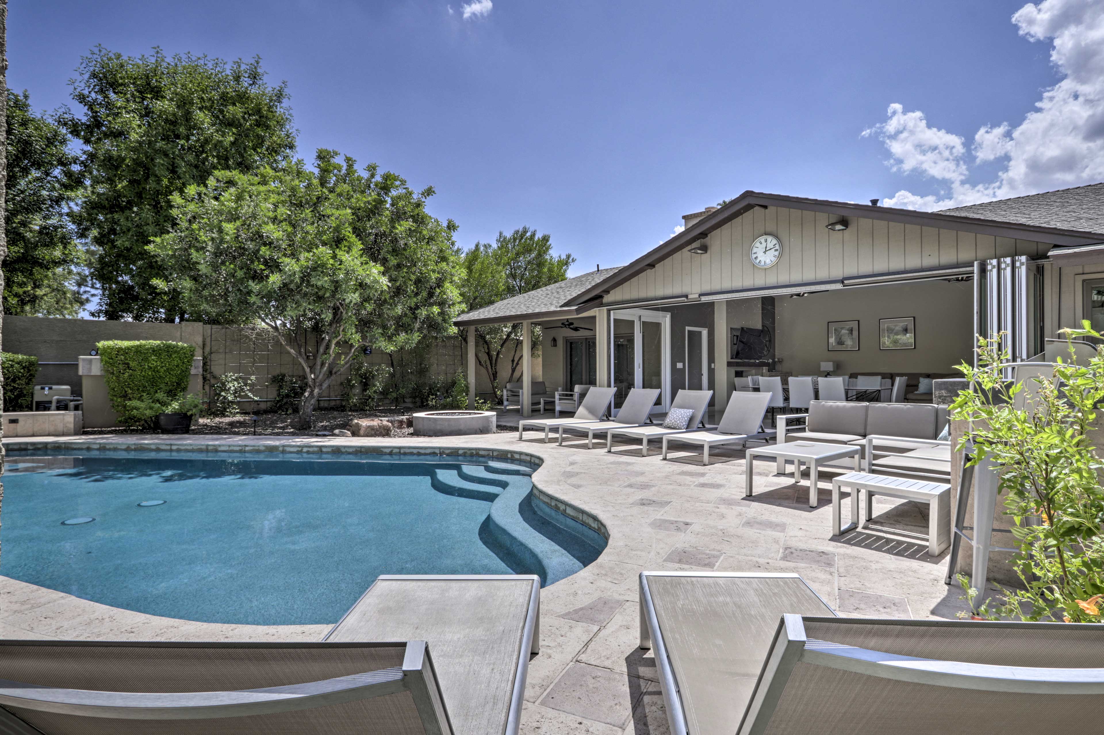 Private Backyard | Pool (Heated w/ Additional Fee)