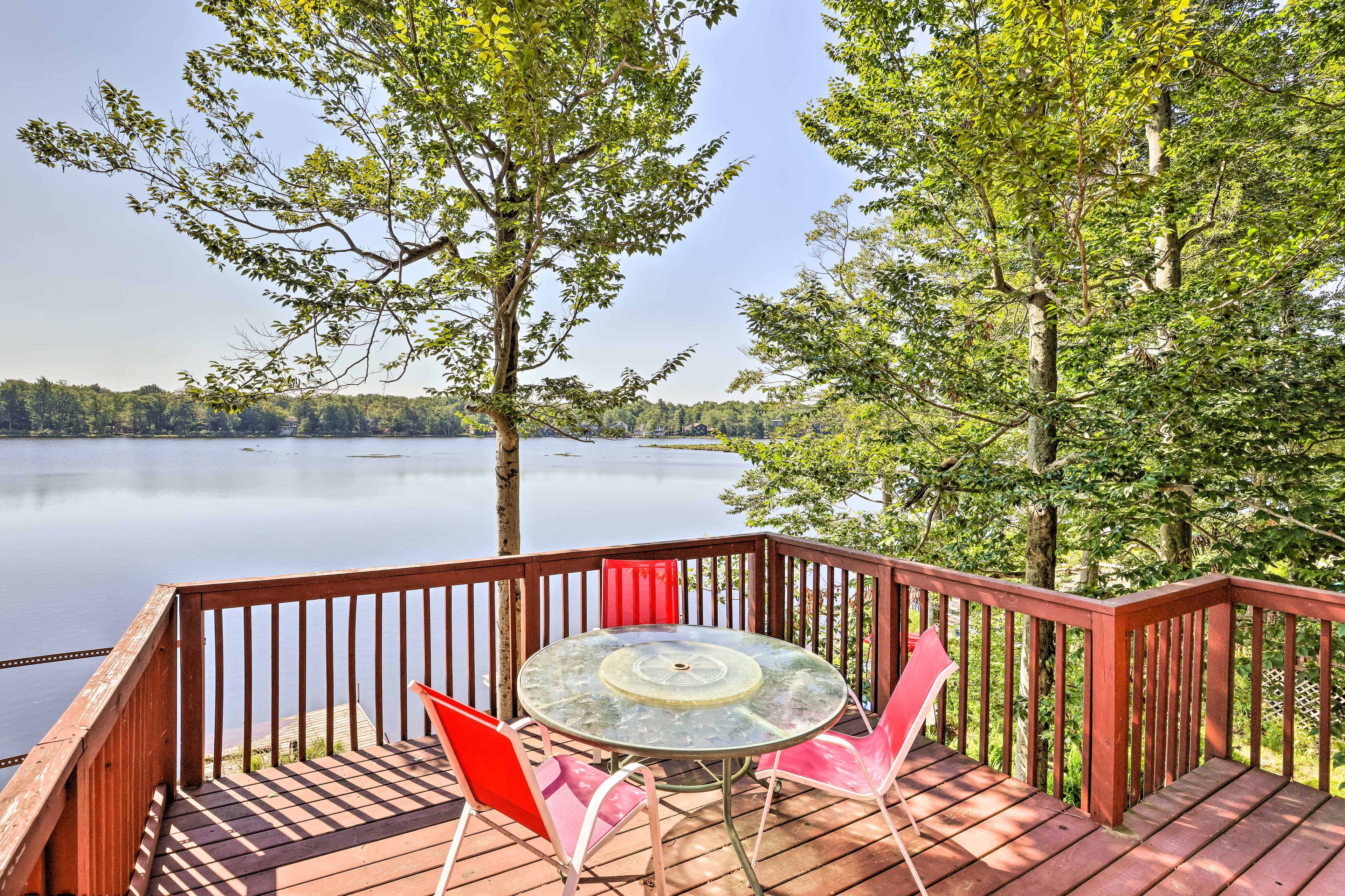 Deck | Lake Views | Outdoor Dining