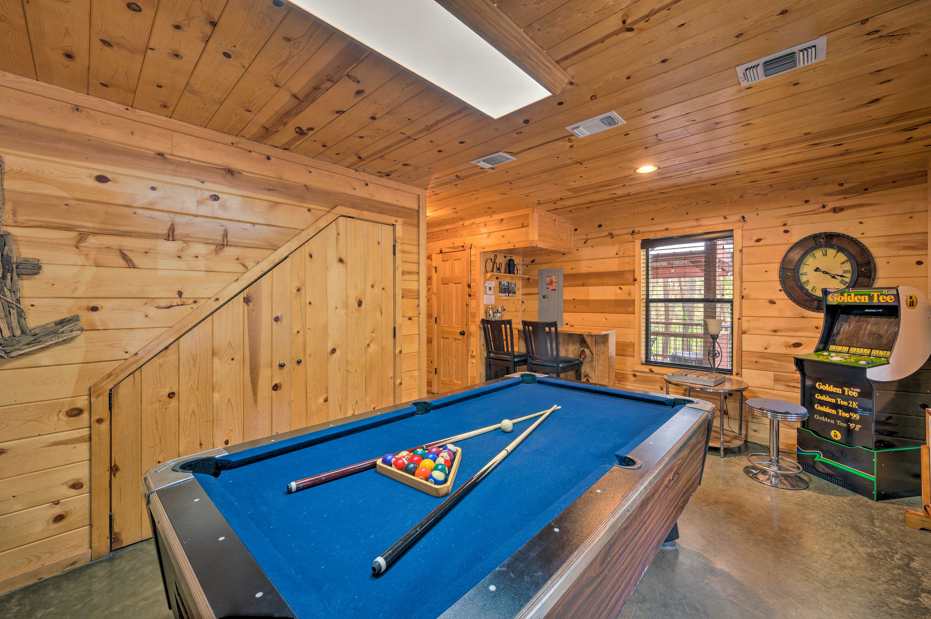 Game Room | Arcade Machine | Pool Table