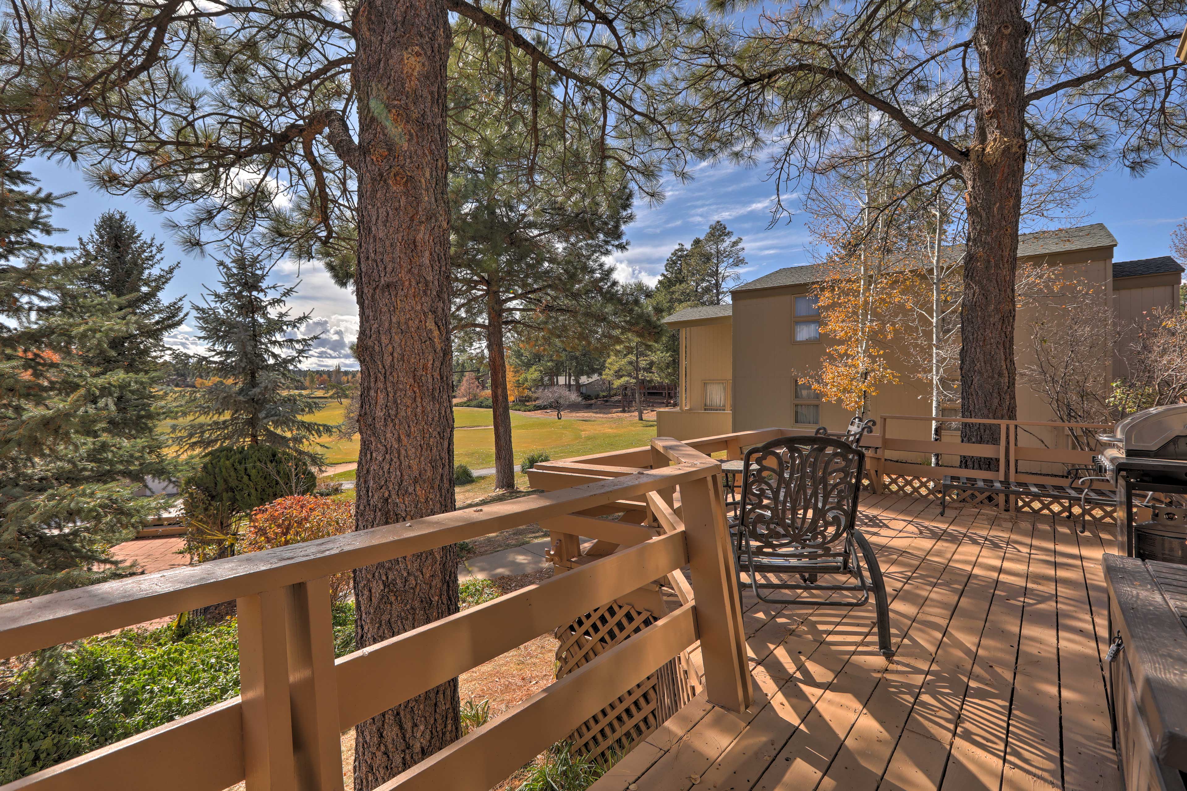 Private Deck w/ Gas Grill