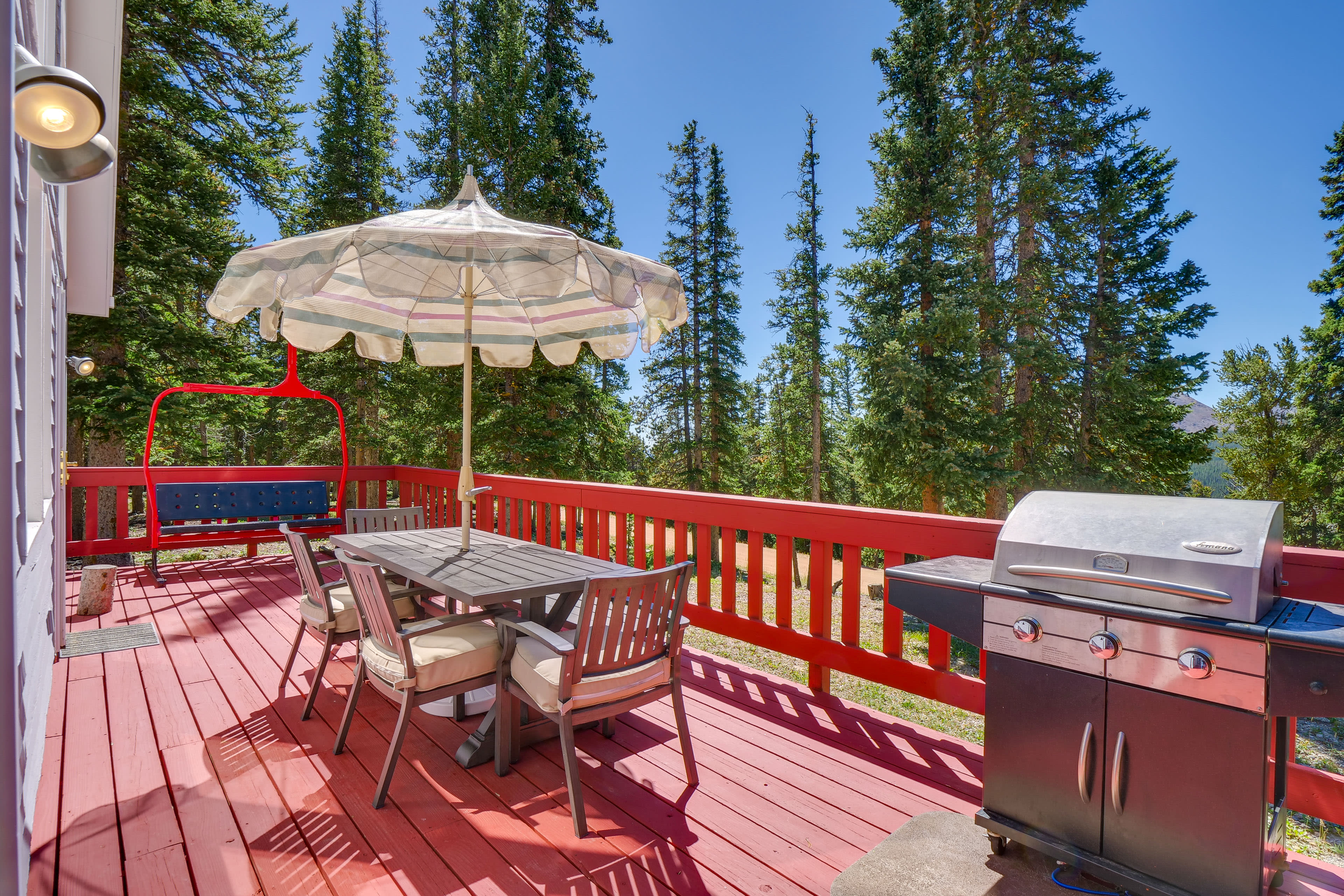 Deck | Mountain Views | Gas Grill