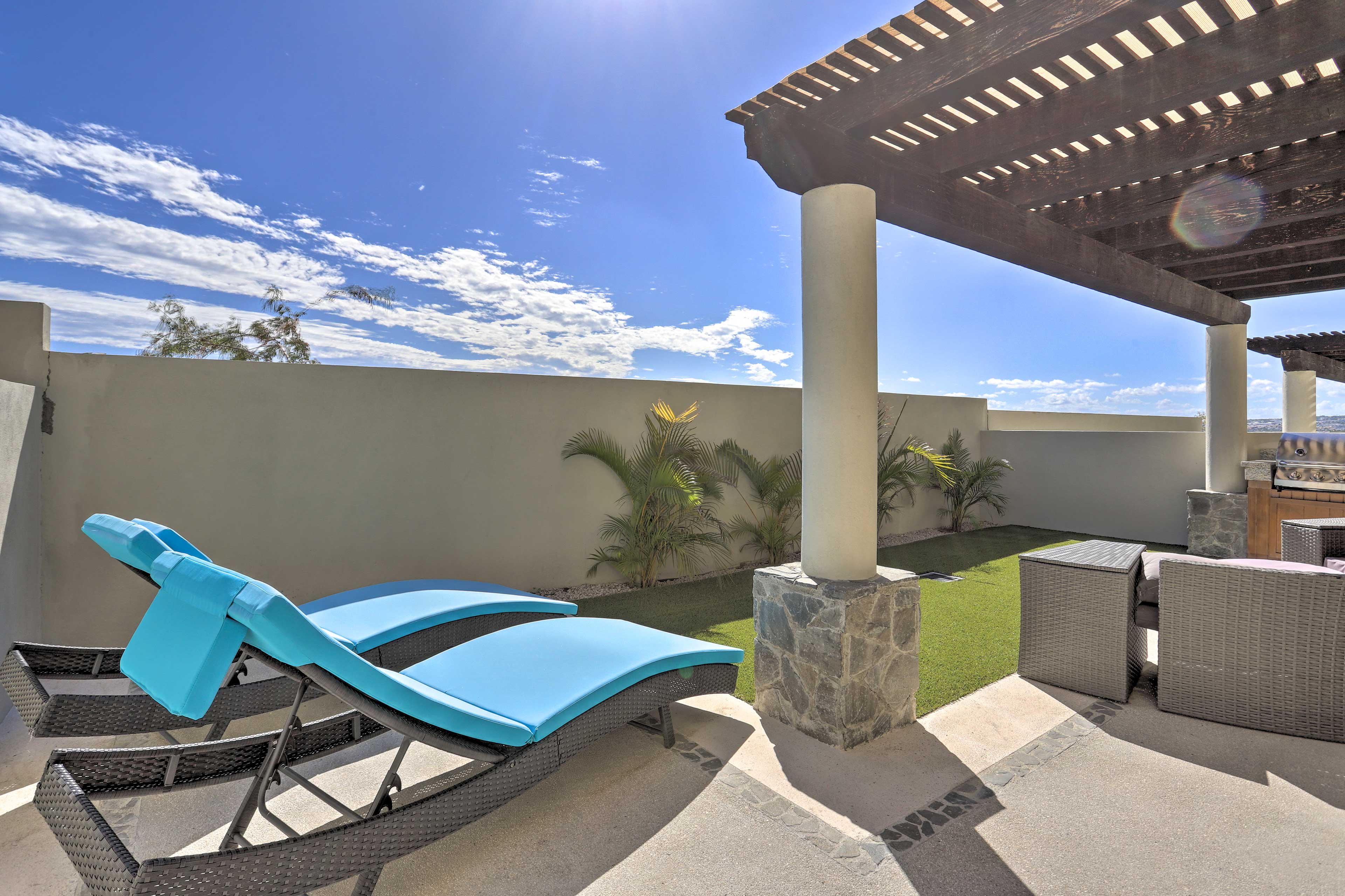 Lounge in the sun on your vacation at this 3-bedroom, 2.5-bath home!