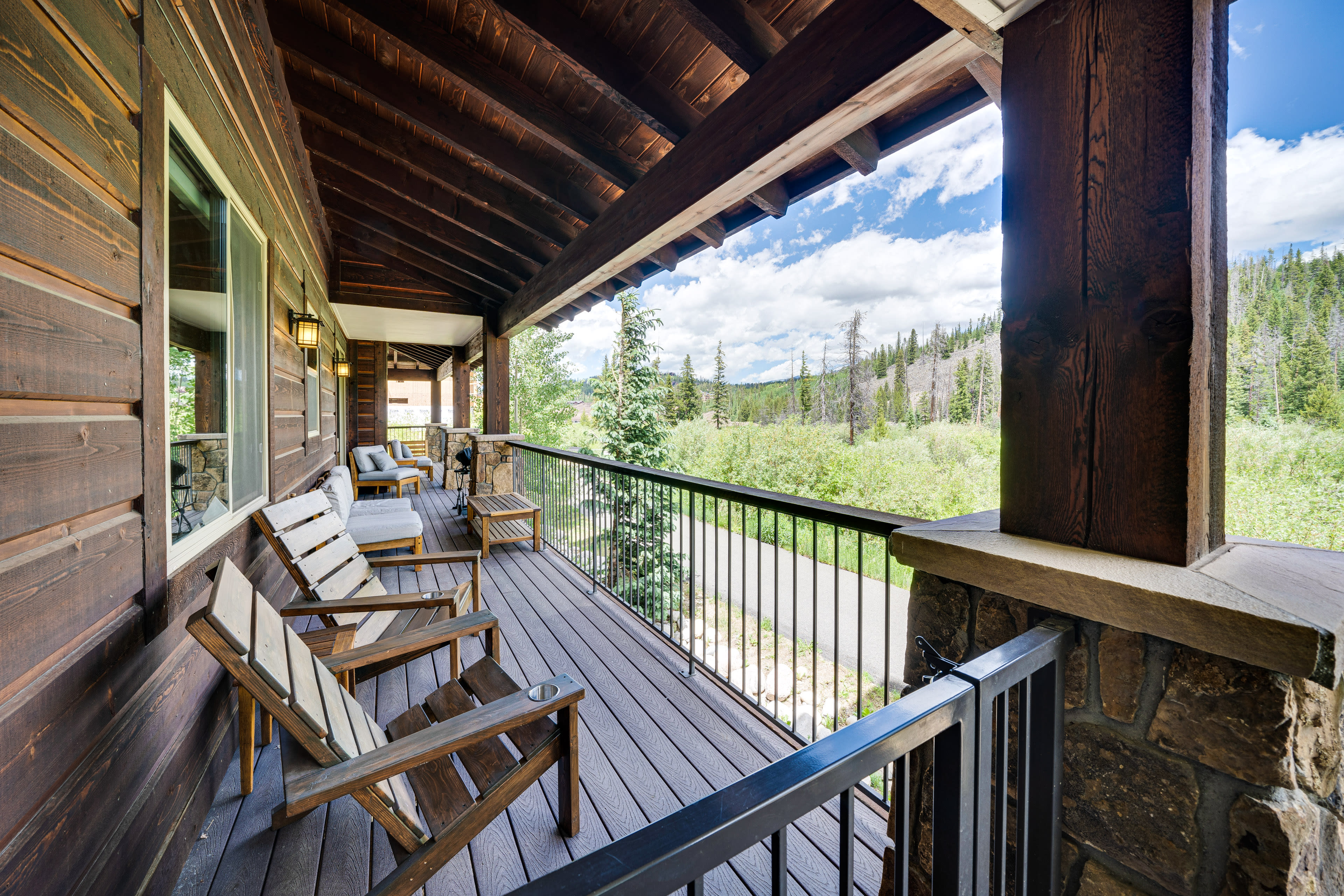 Private Balcony | Seating | Mountain Views