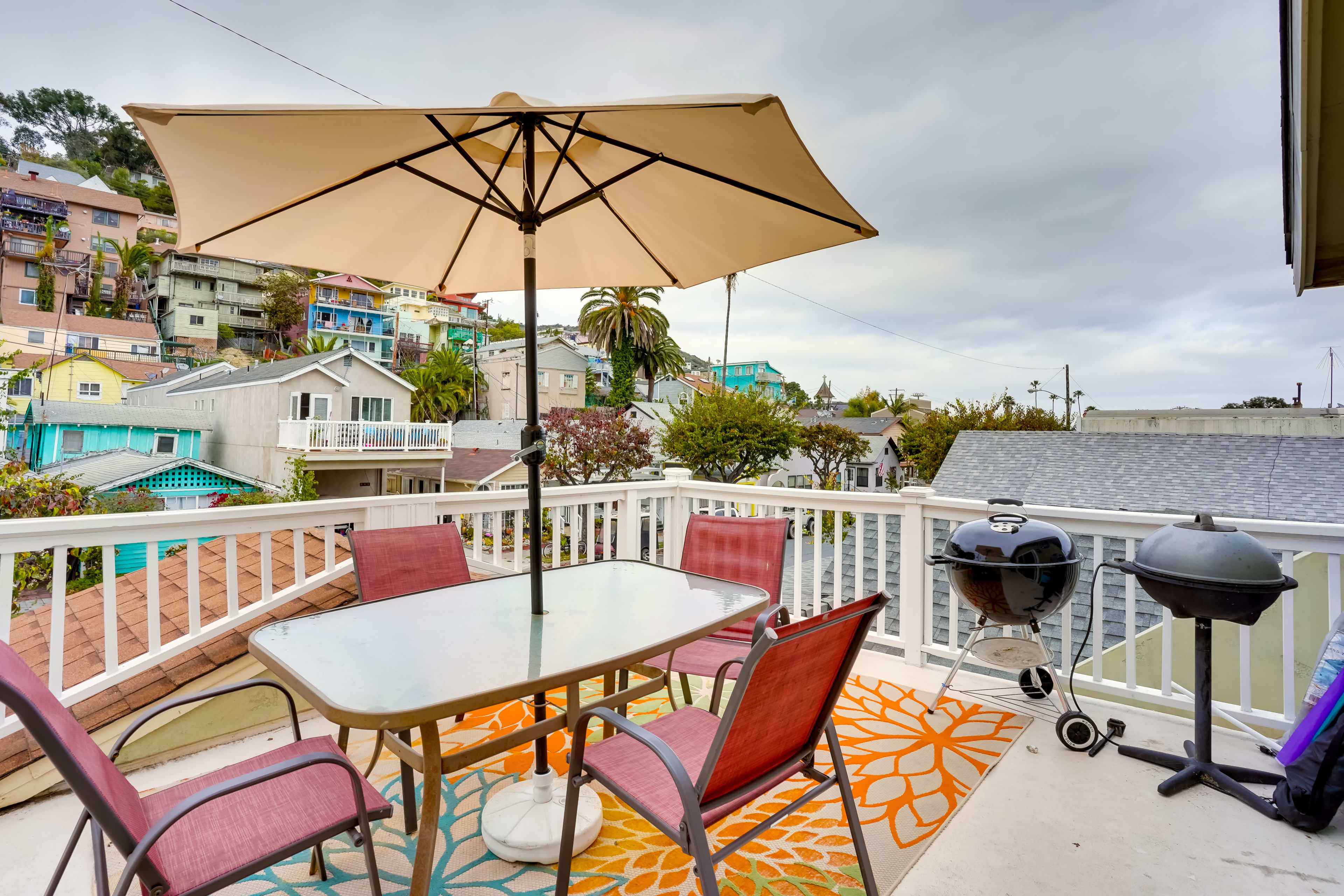 Avalon Vacation Rental | 1BR | 1BA | 350 Sq Ft | Stairs Required to Access