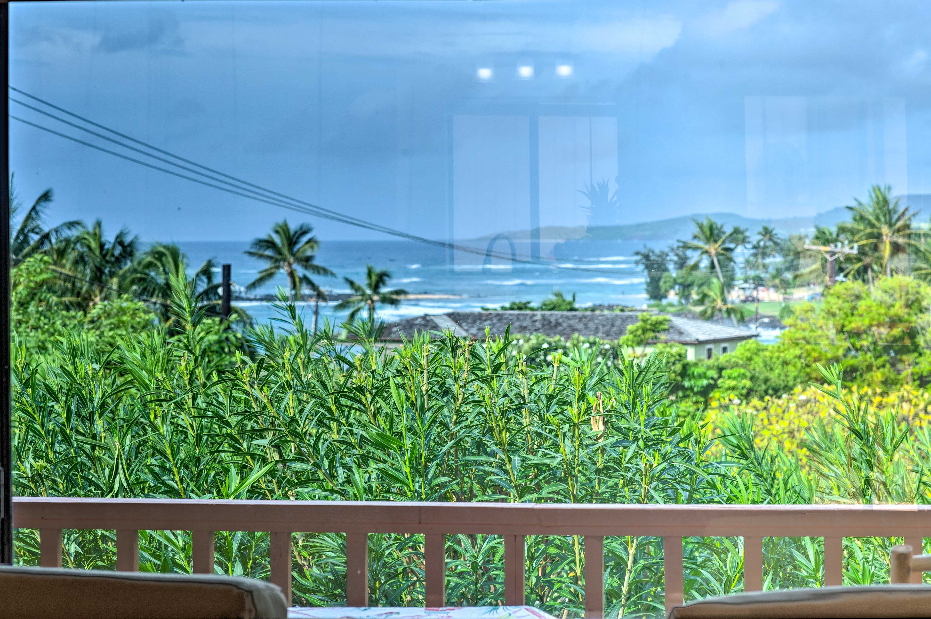 Soak up these lush views from the comfort of the vacation rental!