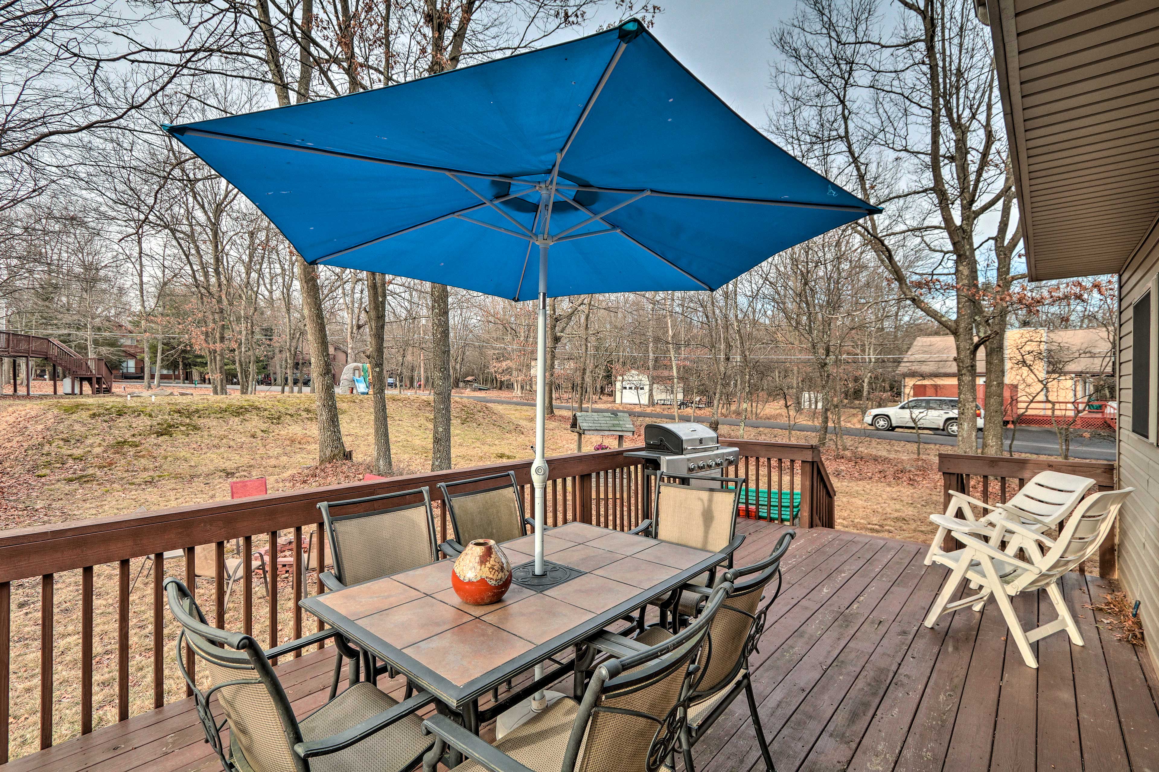 Furnished Deck | Outdoor Dining | Gas Grill