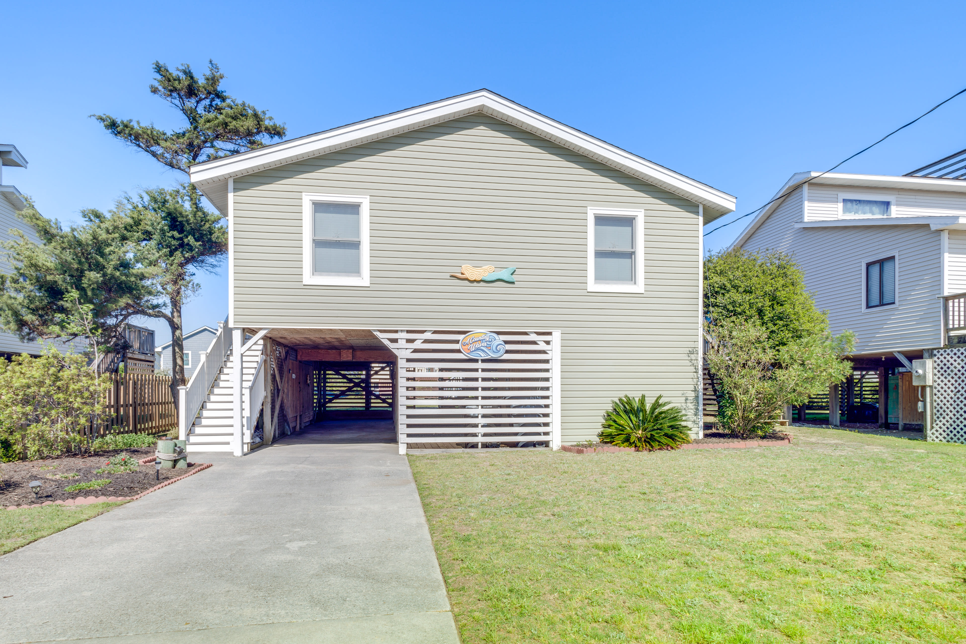 Kill Devil Hills Vacation Rental | 3BR | 2BA | 1,239 Sq Ft | Stairs Required