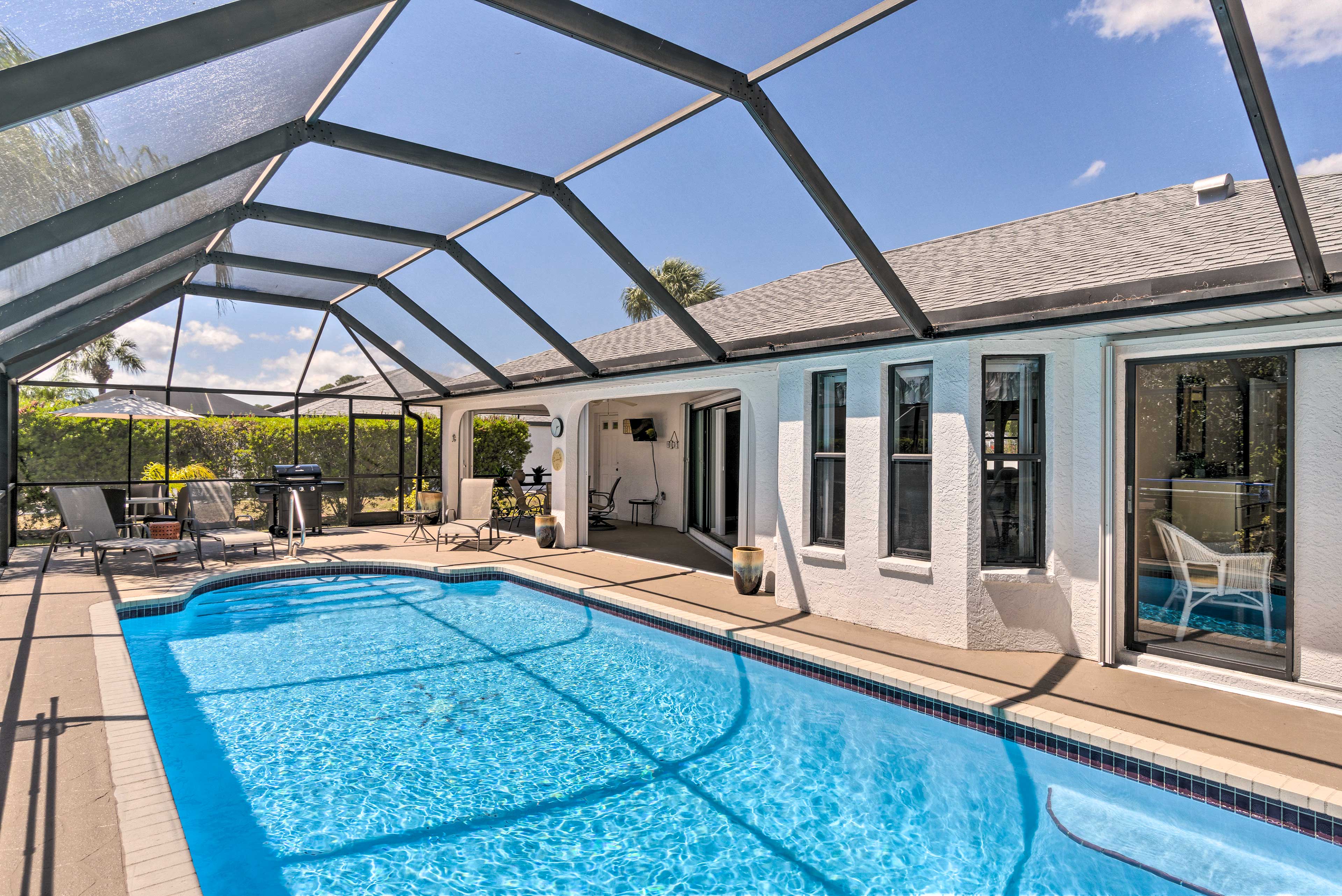 Port Charlotte Vacation Rental | 3BR | 2BA | 1,600 Sq Ft | Step-Free Access