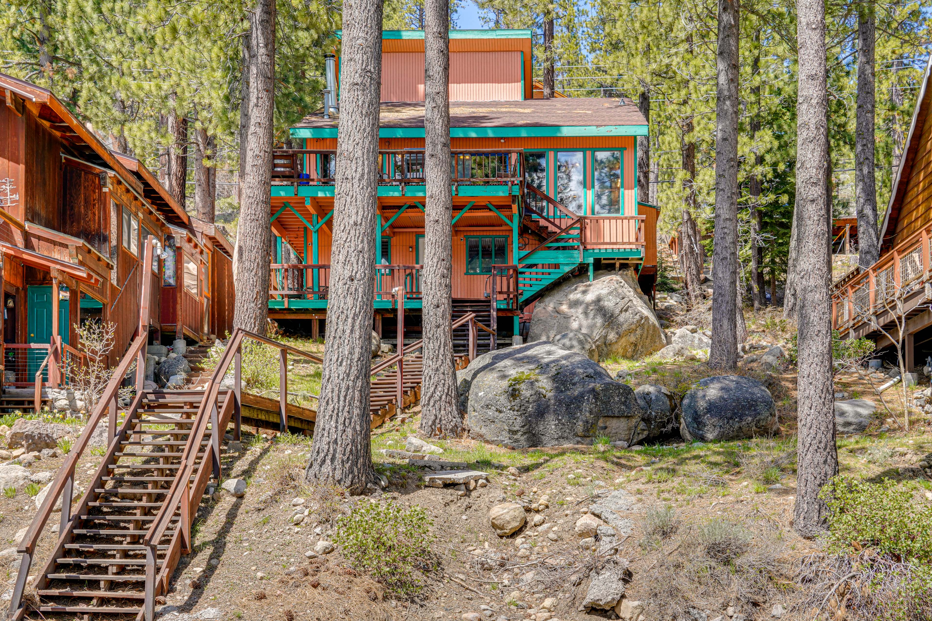 Truckee Vacation Rental | 4BR | 3BA | 2,000 Sq Ft | Stairs Required