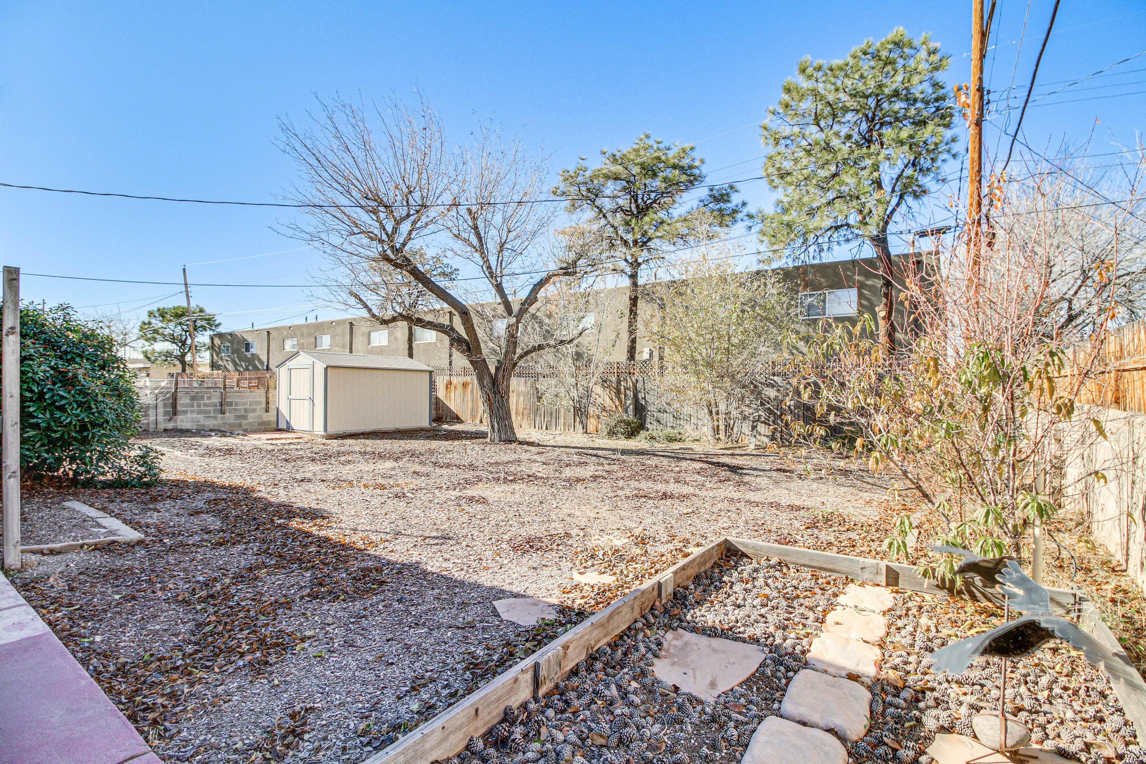 Fenced Backyard