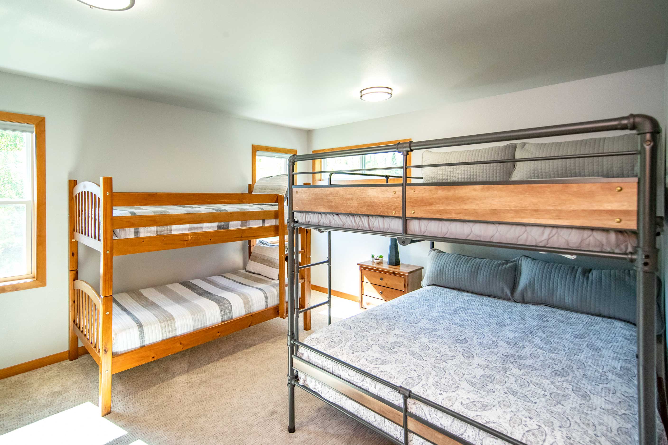 Bedroom 4 | Twin Bunk Bed | Queen Bunk Bed ( Top Bunk 135 Pound Limit)